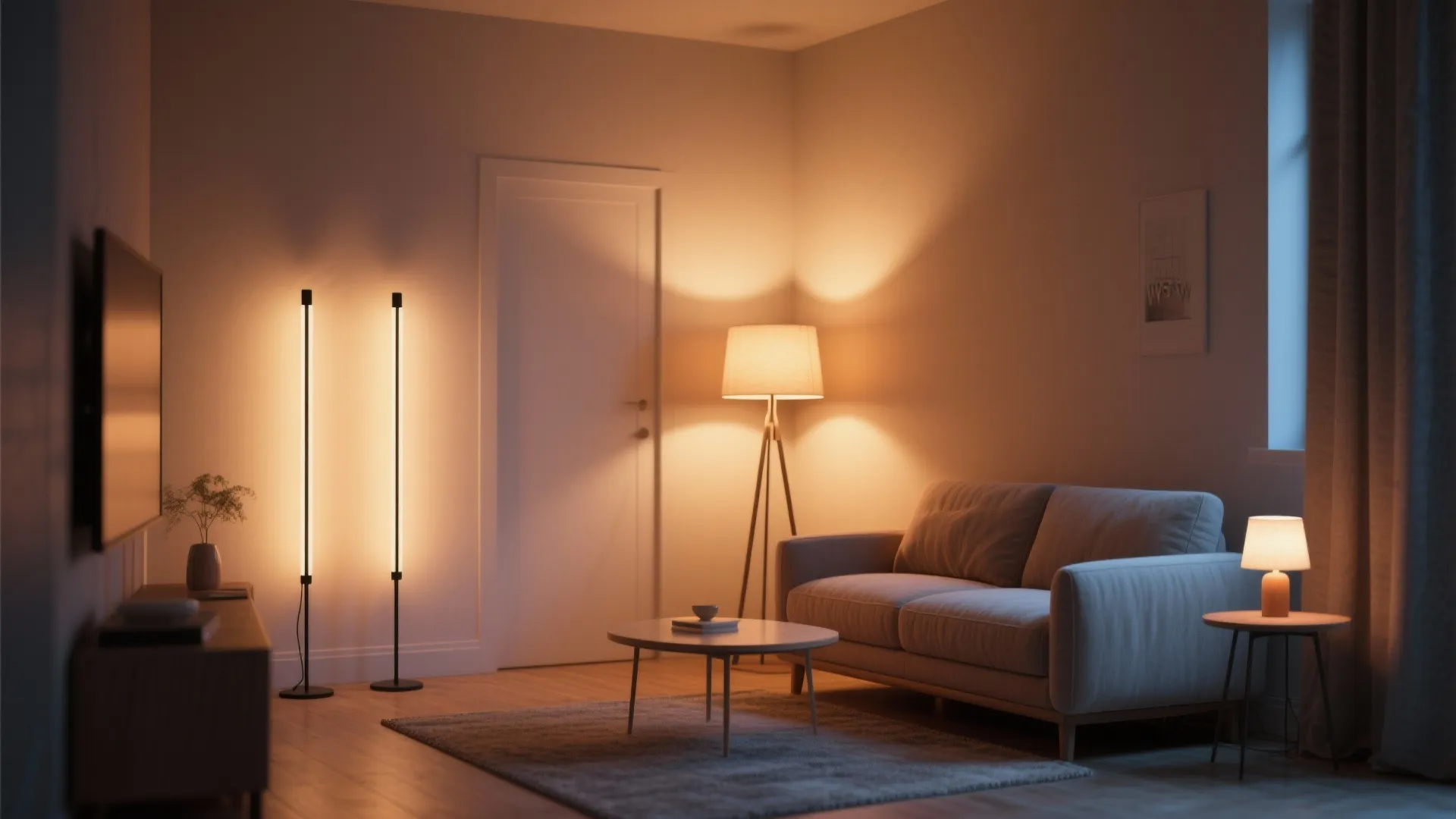 4. Use layered floor and table lamps