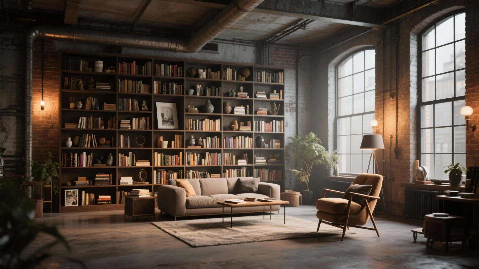 3. Floor-to-Ceiling Statement Wall