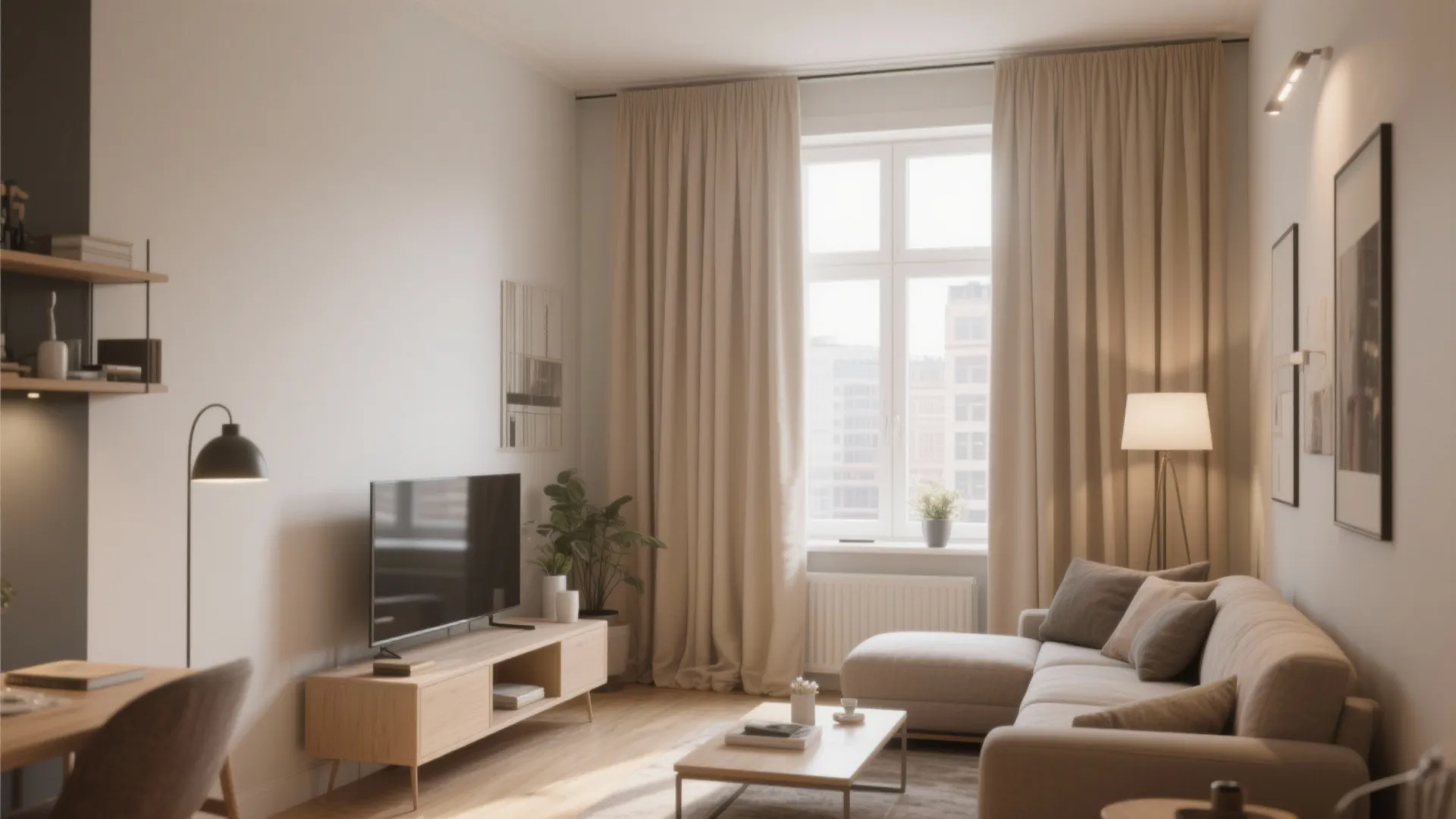 Ceiling-to-Floor Drapes