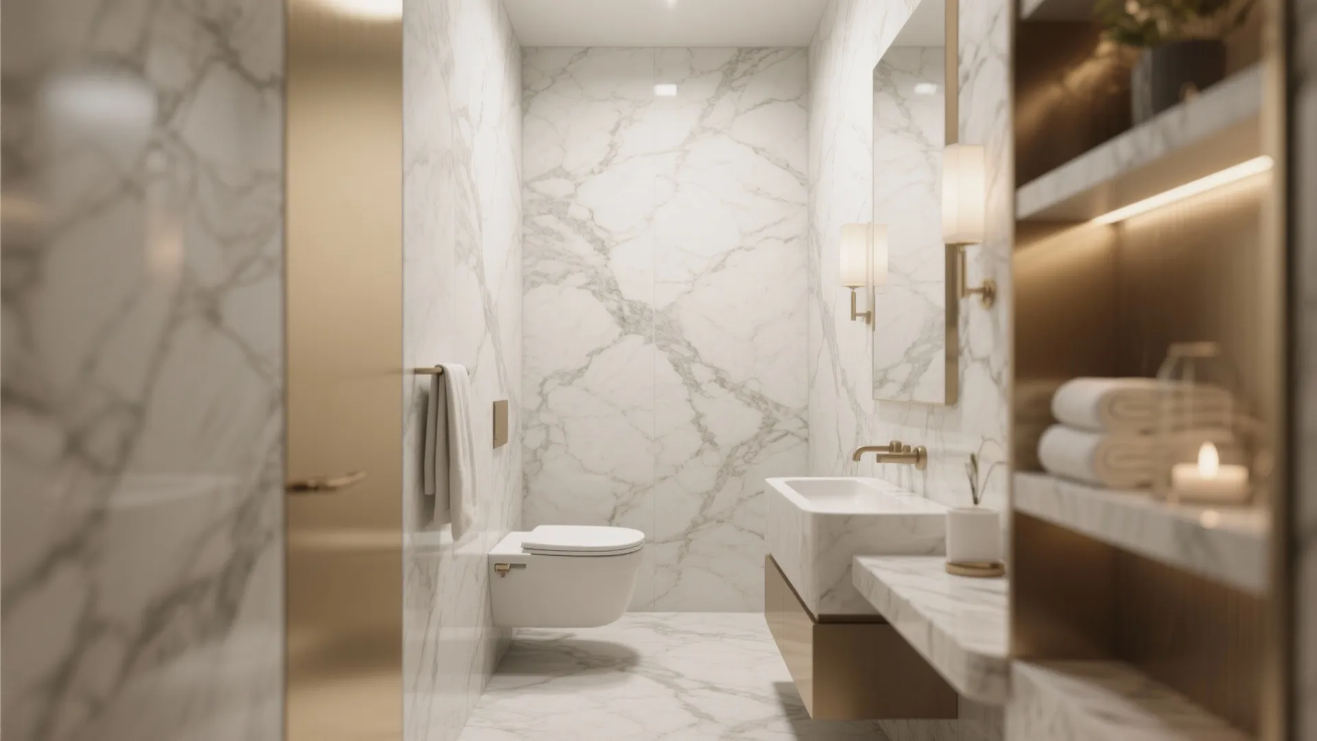 5. Floor-to-Ceiling Tile