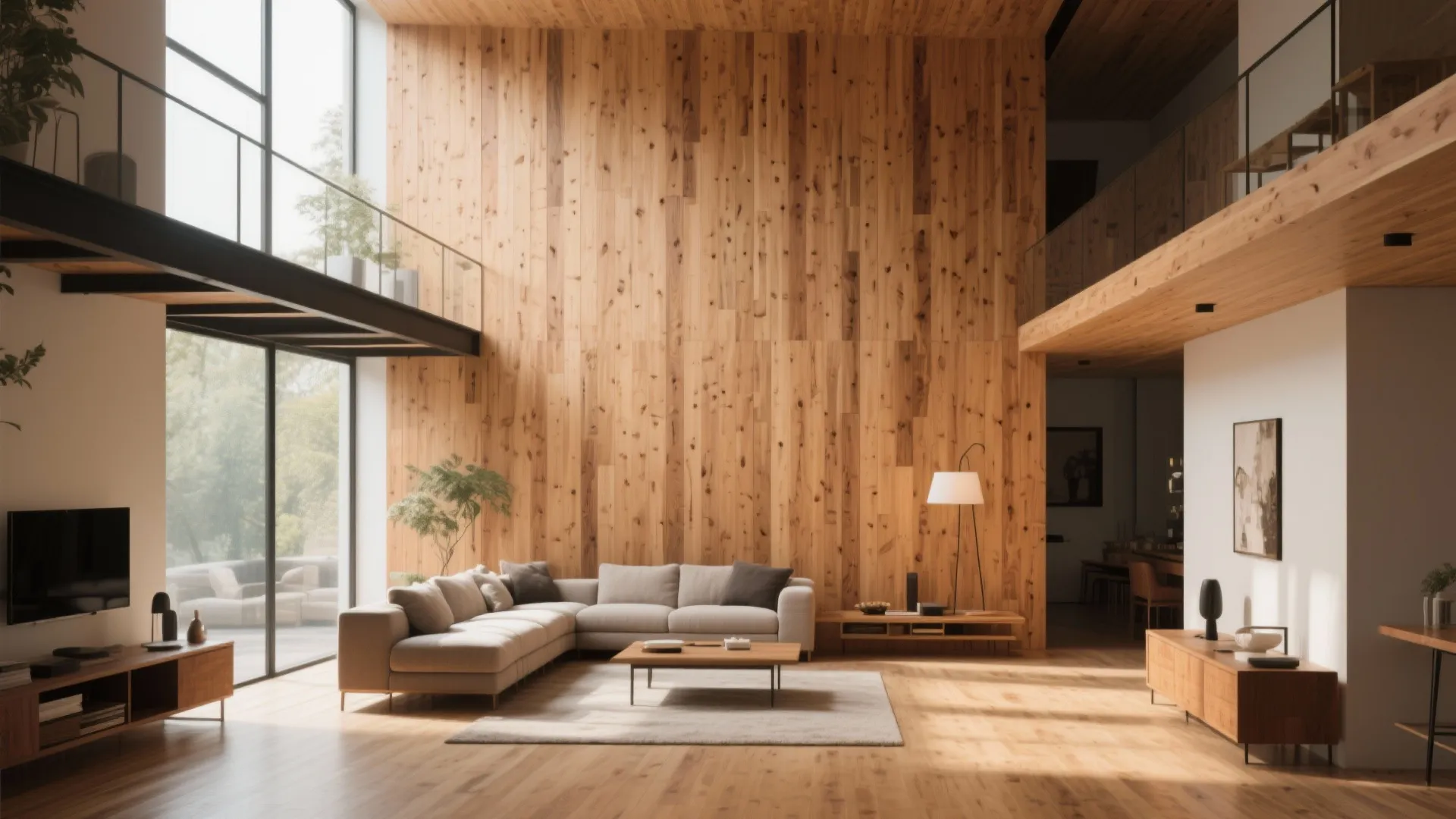 Floor-to-Ceiling Planks