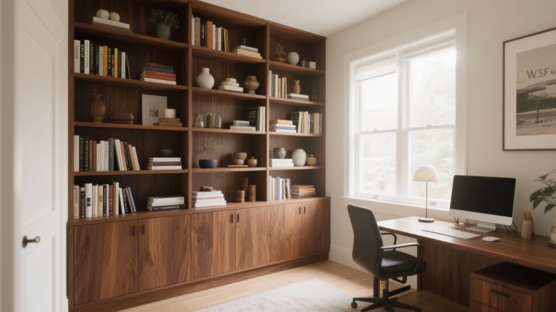 Floor-to-ceiling built-ins