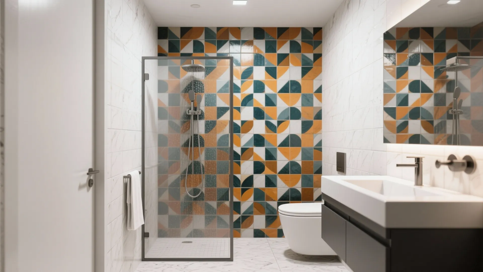 10. Floor-to-Ceiling Statement Wall