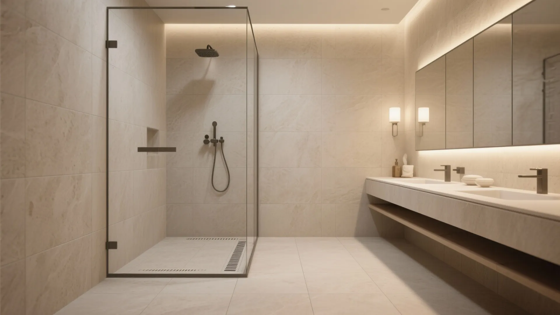 Continuous Floor-to-Wall Wrap