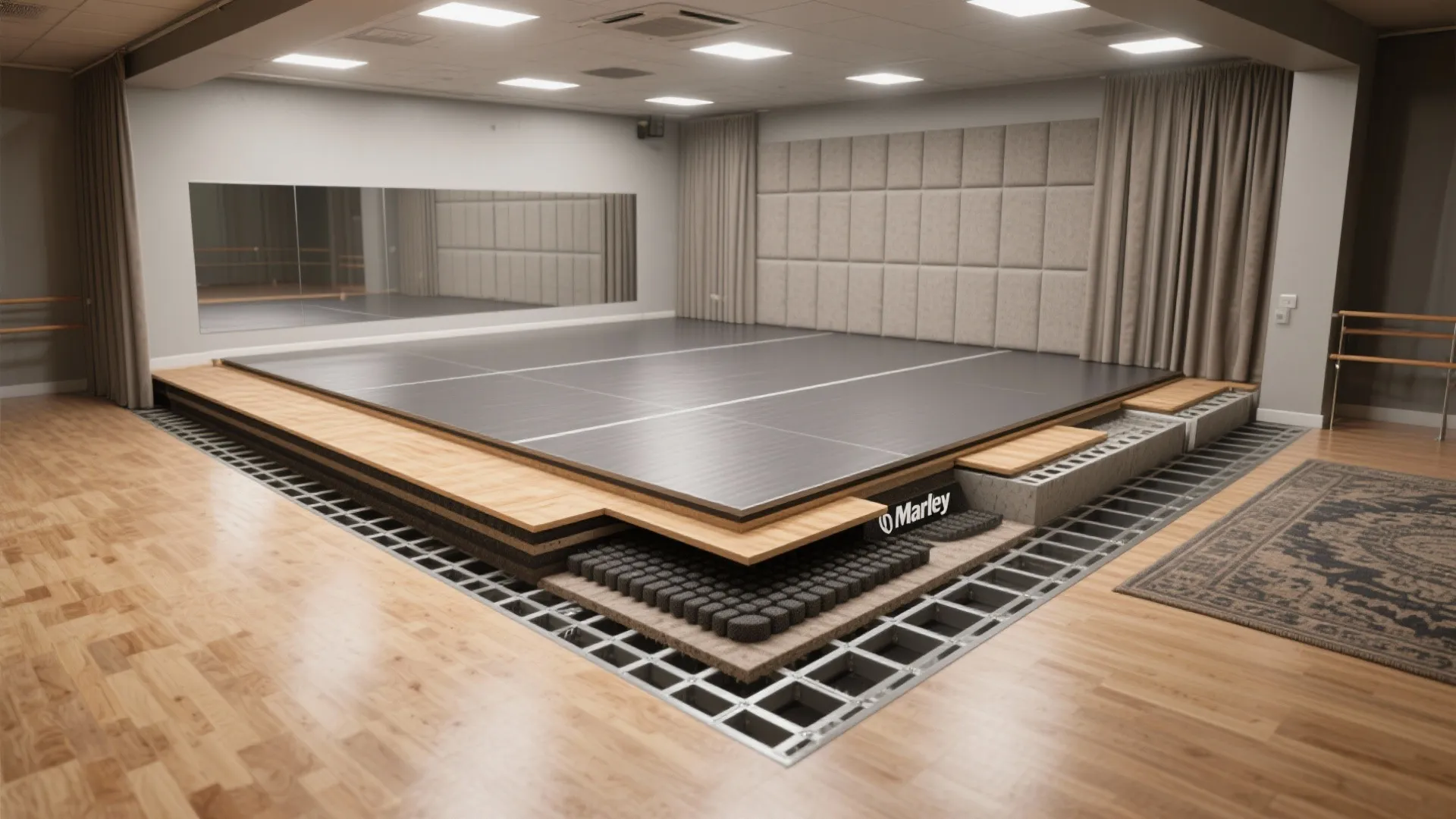 Acoustic-Friendly, Resilient Flooring and Sound Control