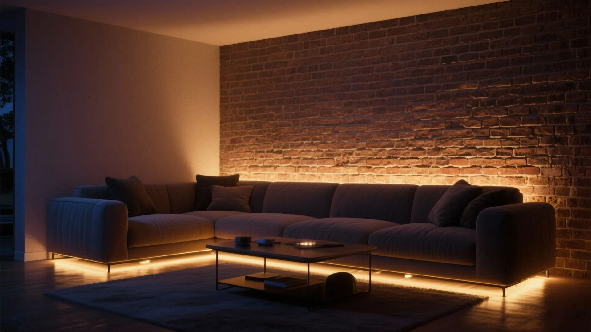 5. LED Floor Up-Lighting