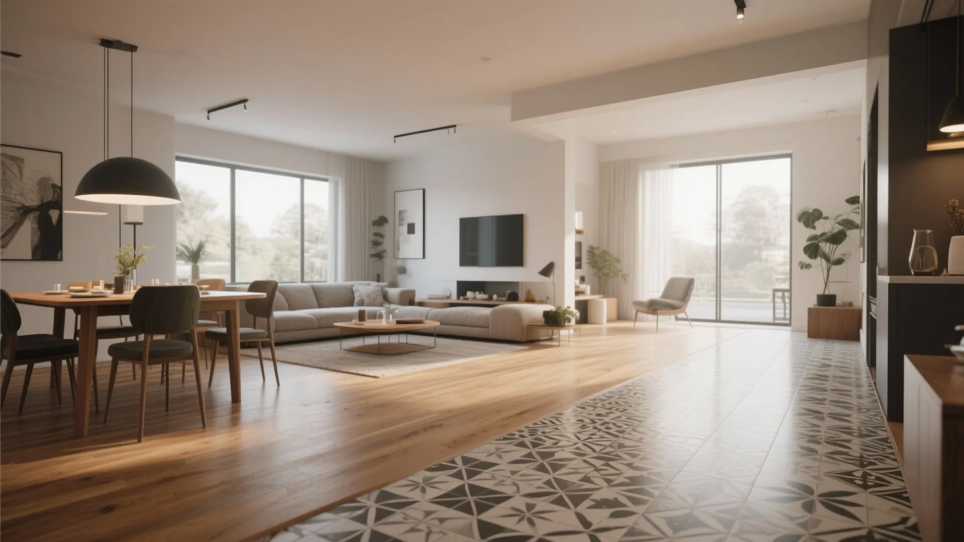 5. Change in Flooring Material