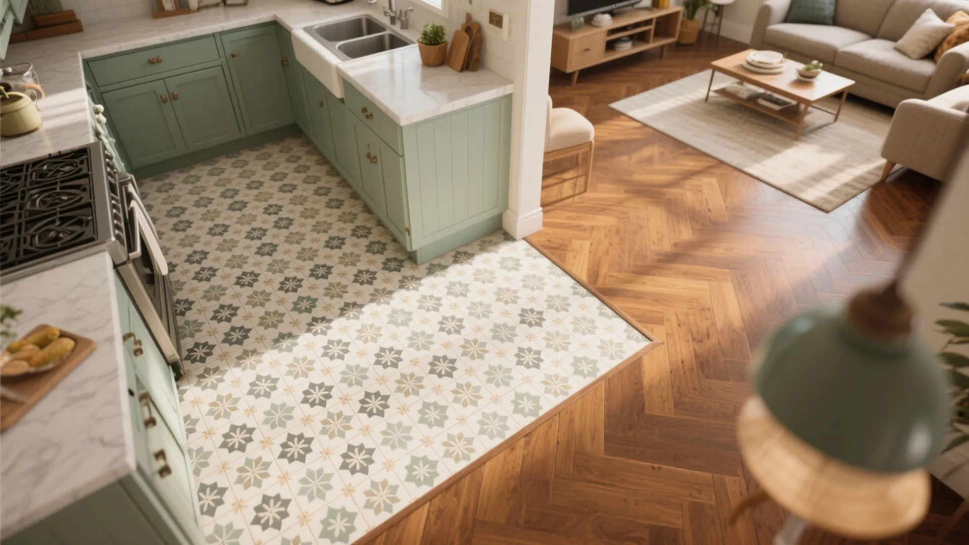 6. Flooring Transition
