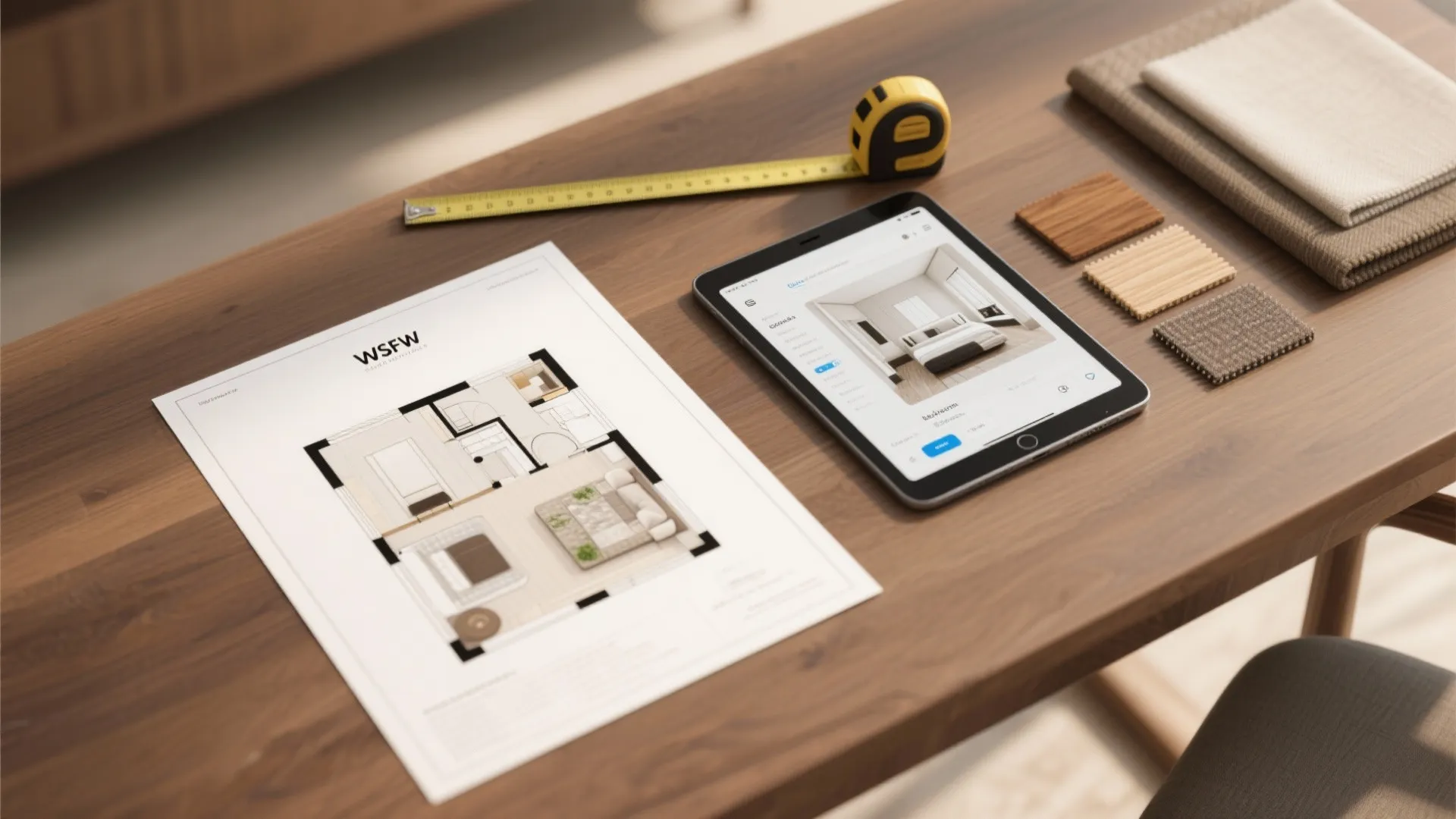 5. Book with a clear floor plan in mind