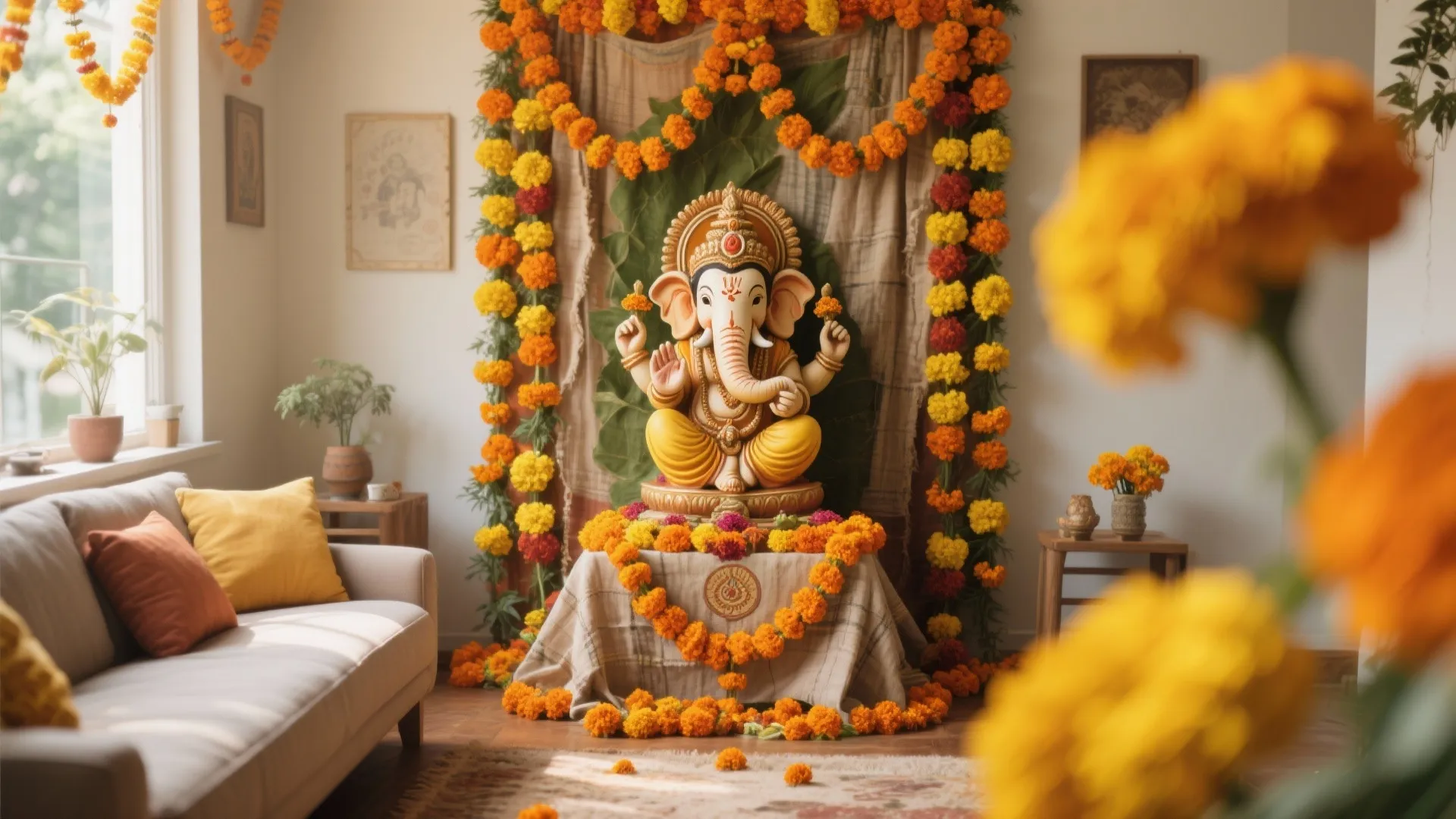 Eco-friendly Floral Backdrops