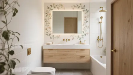 5 Flower Design Tiles for Bathroom Ideas That Work