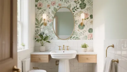 5 Bathroom Wall Tiles Flower Design Ideas That Work