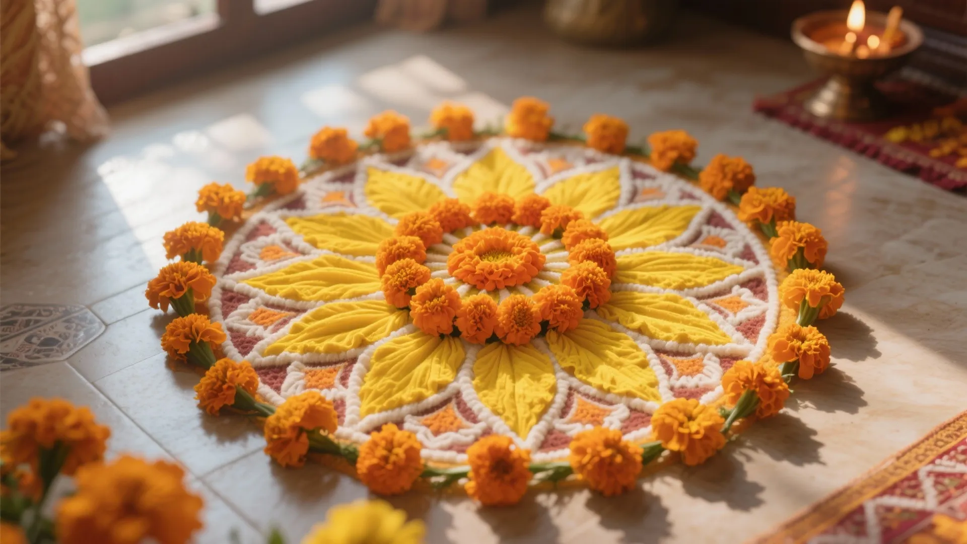 Floral Mandala Elegance