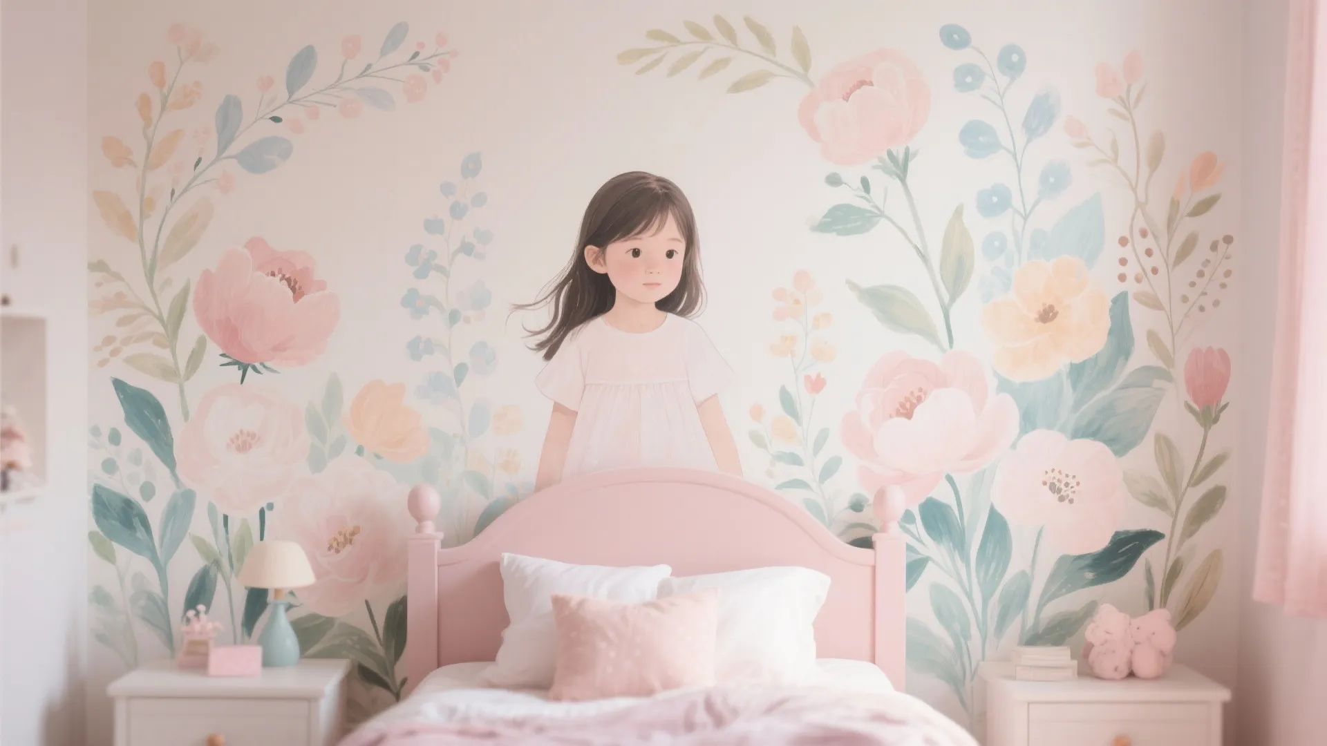 Floral Mural Dream
