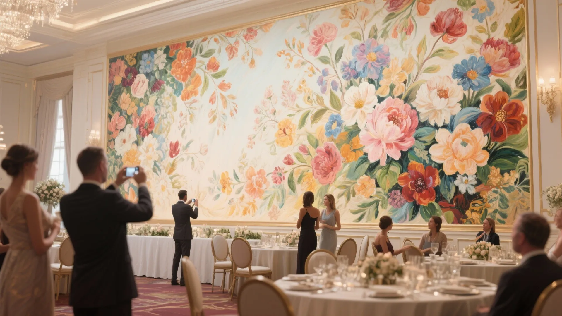 Artistic Murals for Thematic Impact