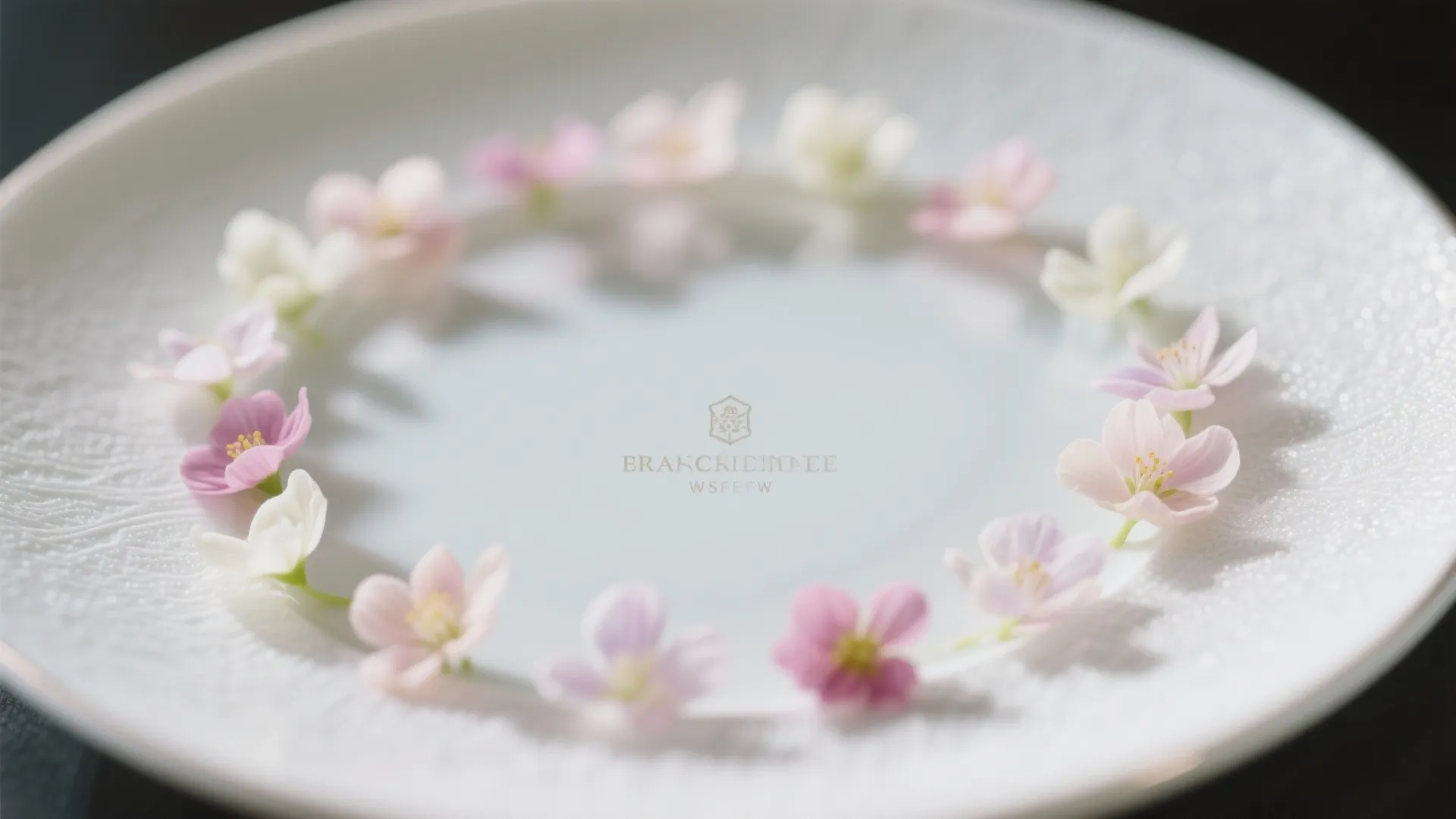 Tip 1: Floral Rings Around the Plate