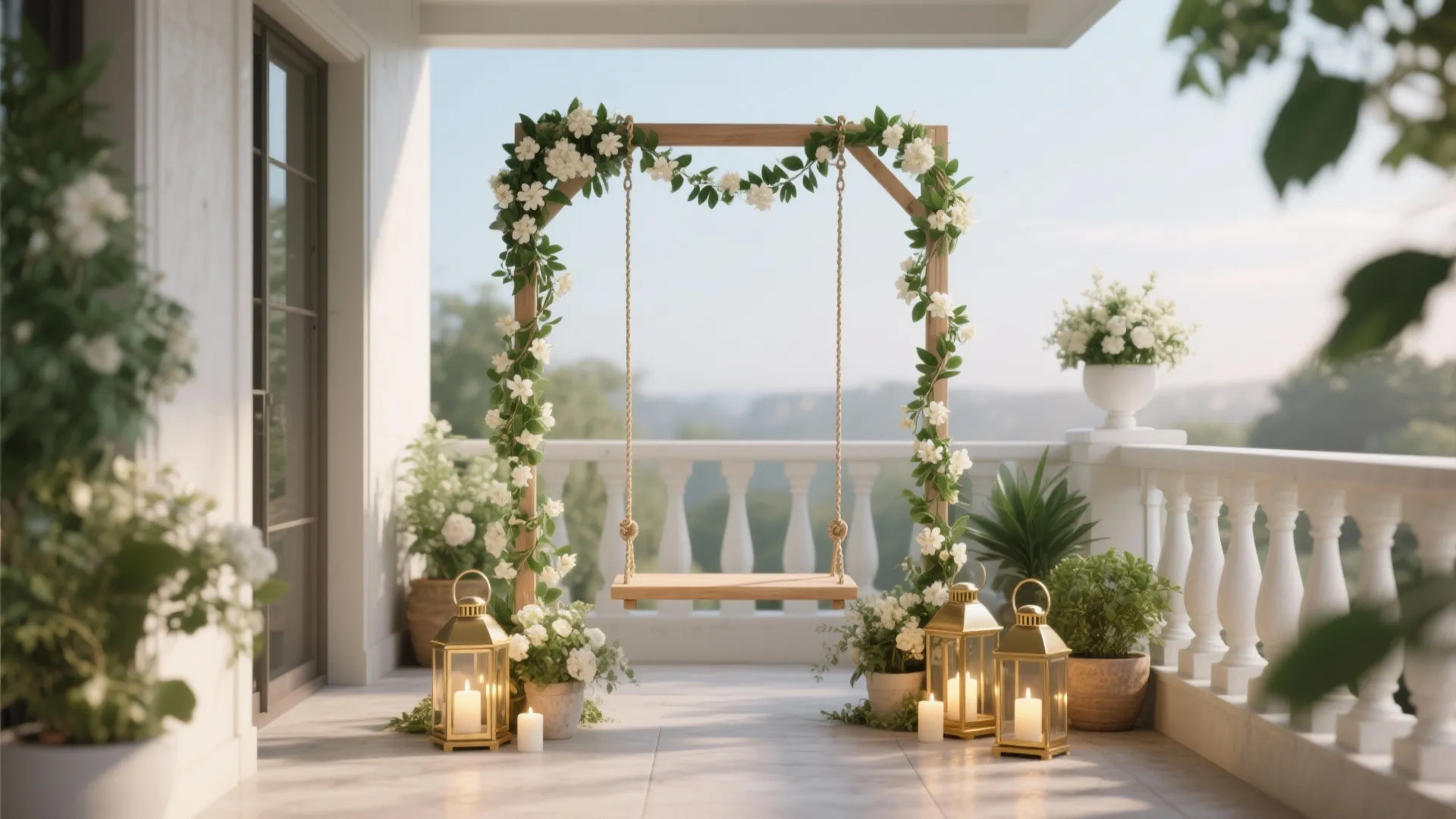 Floral Swing (Jhoola) Focus, Safety-First