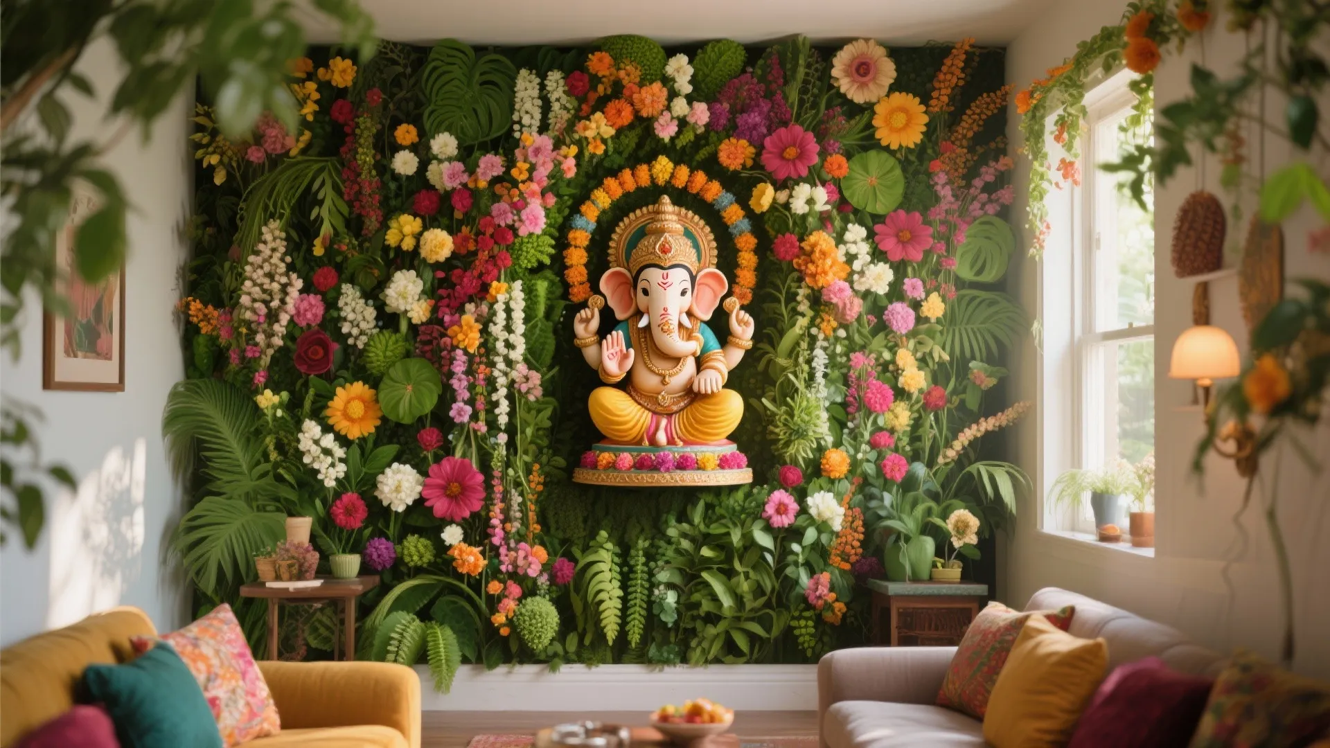 Floral Wall Backdrop