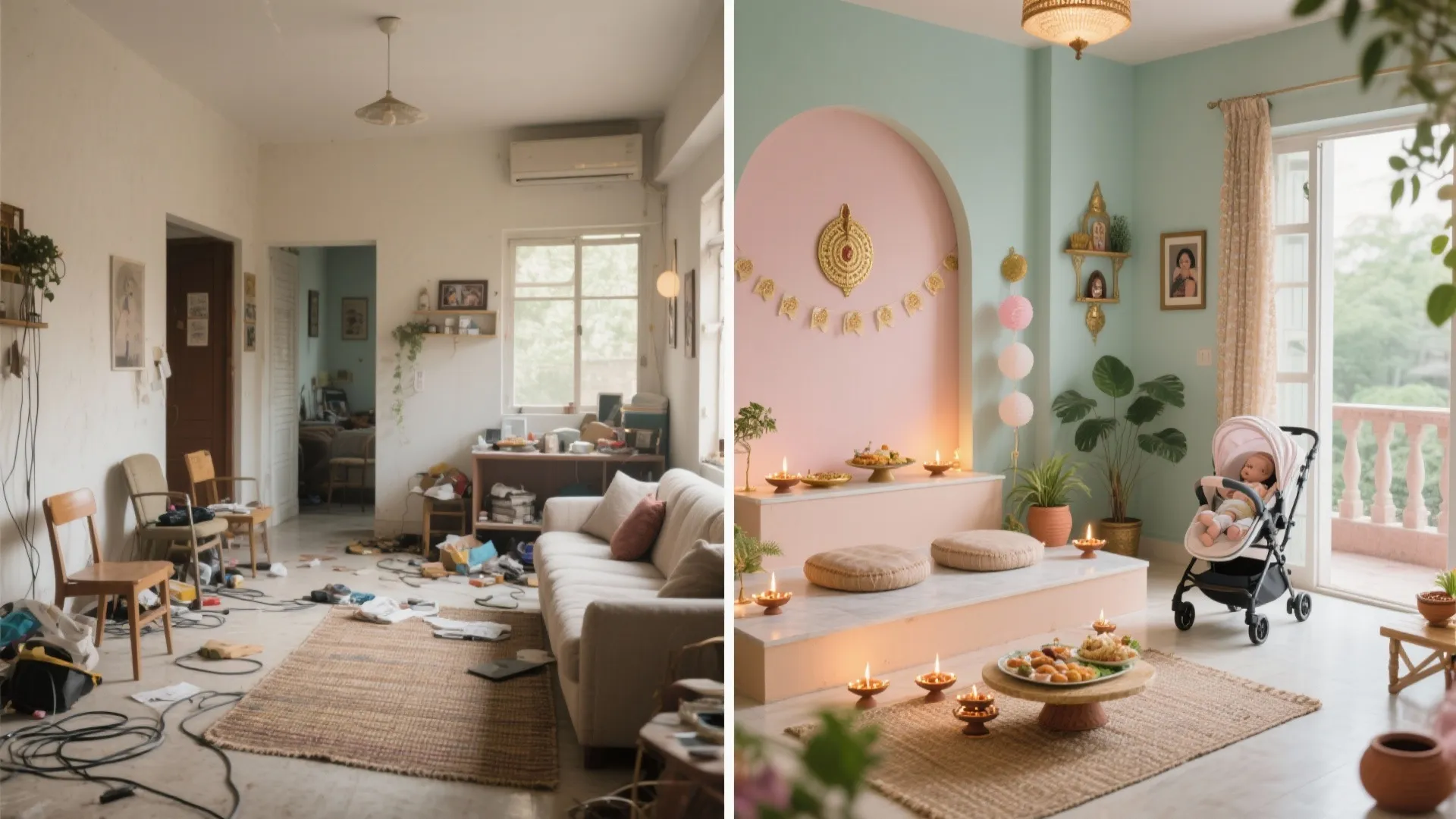 5) Smart Small‑Space Flow: Food Zone, Photo Corner, and Pram‑Safe Paths