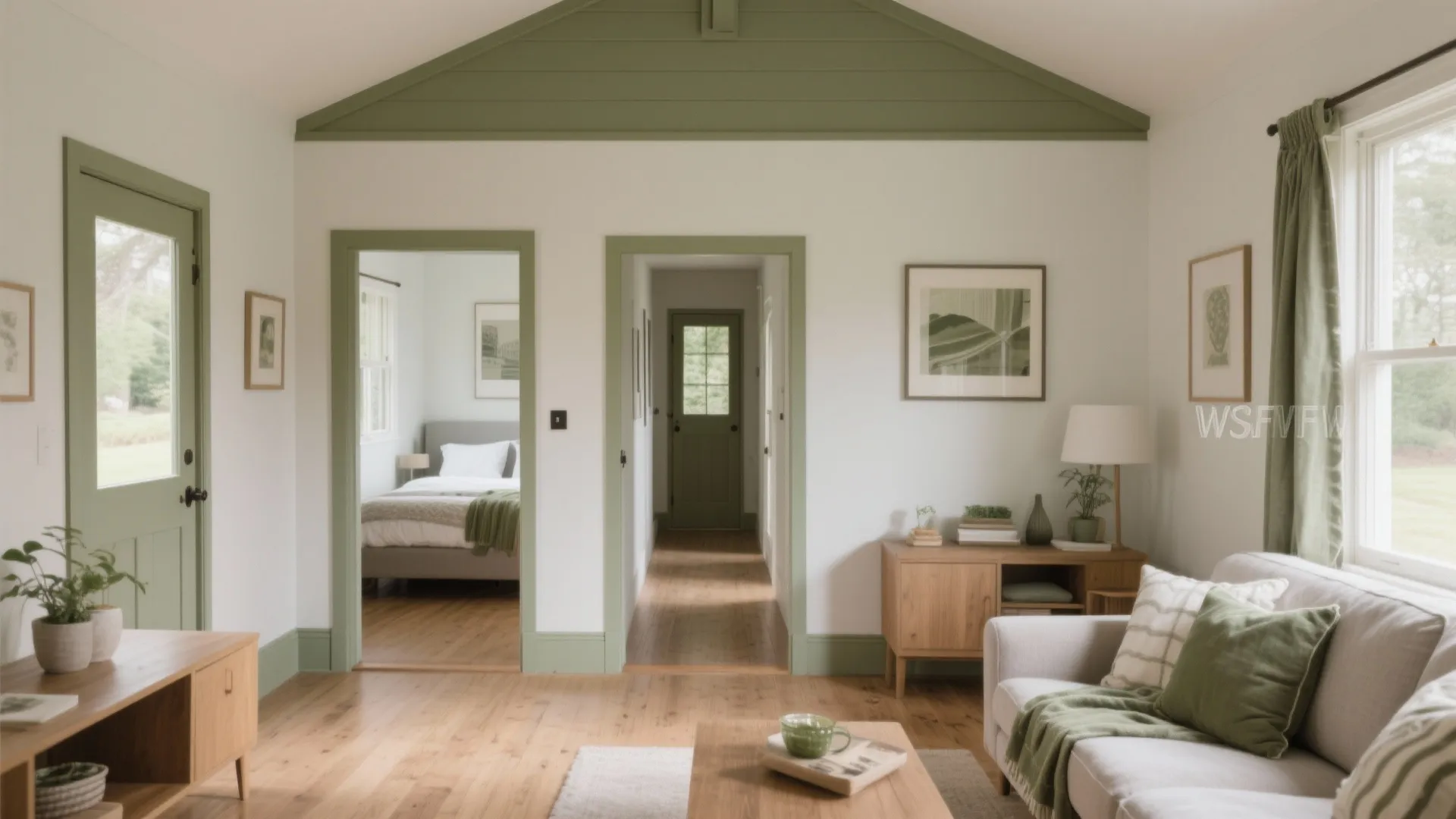 4. Flow Colors Between Rooms