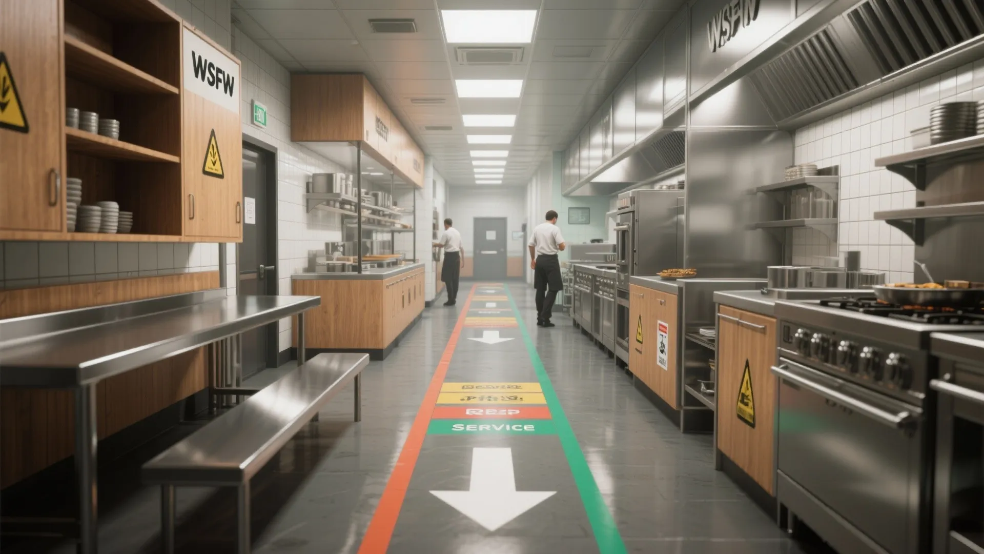 1. Re-think the Work Triangle as a Flow Corridor