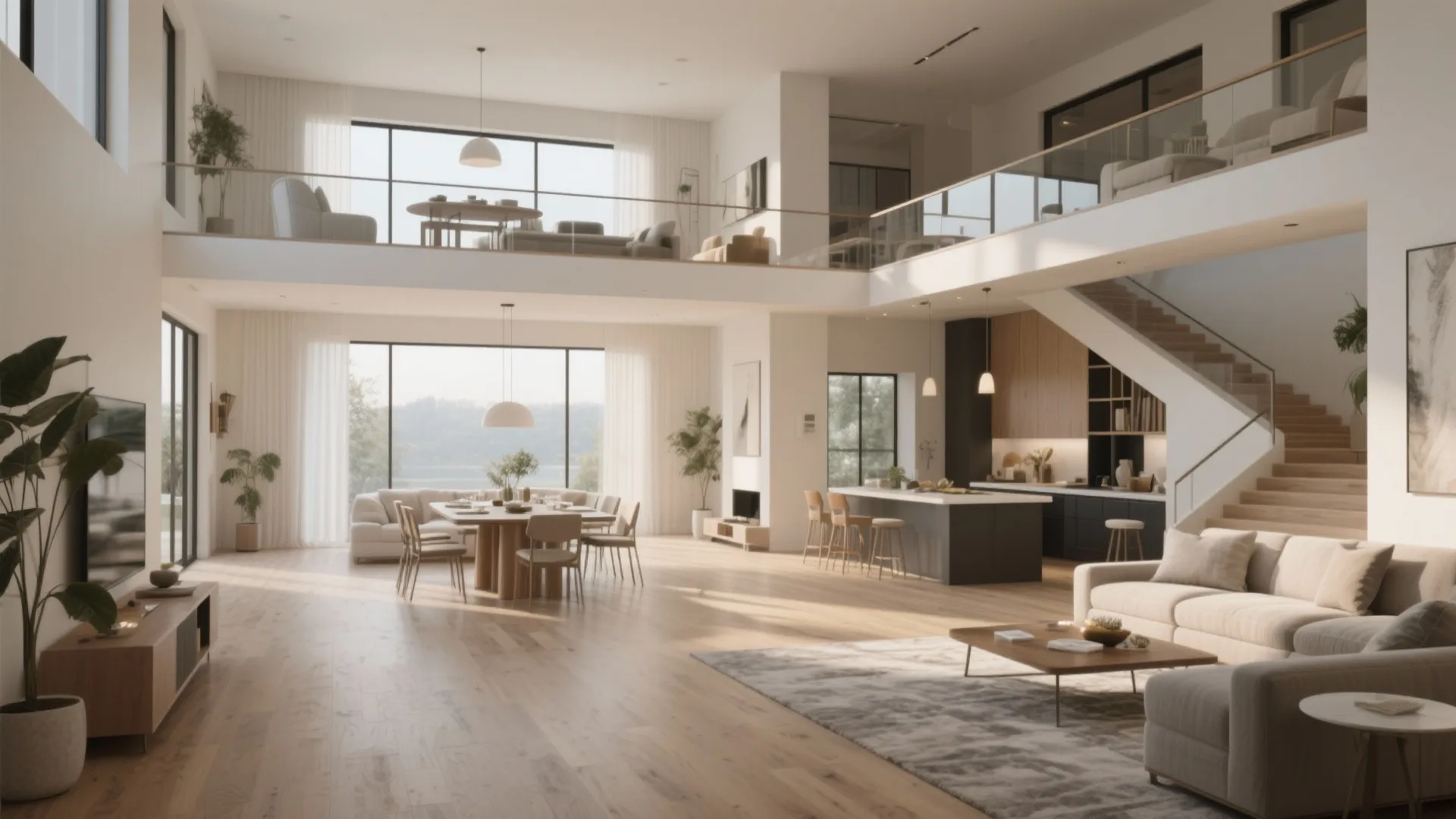 2. Create a Flow Between Living Spaces