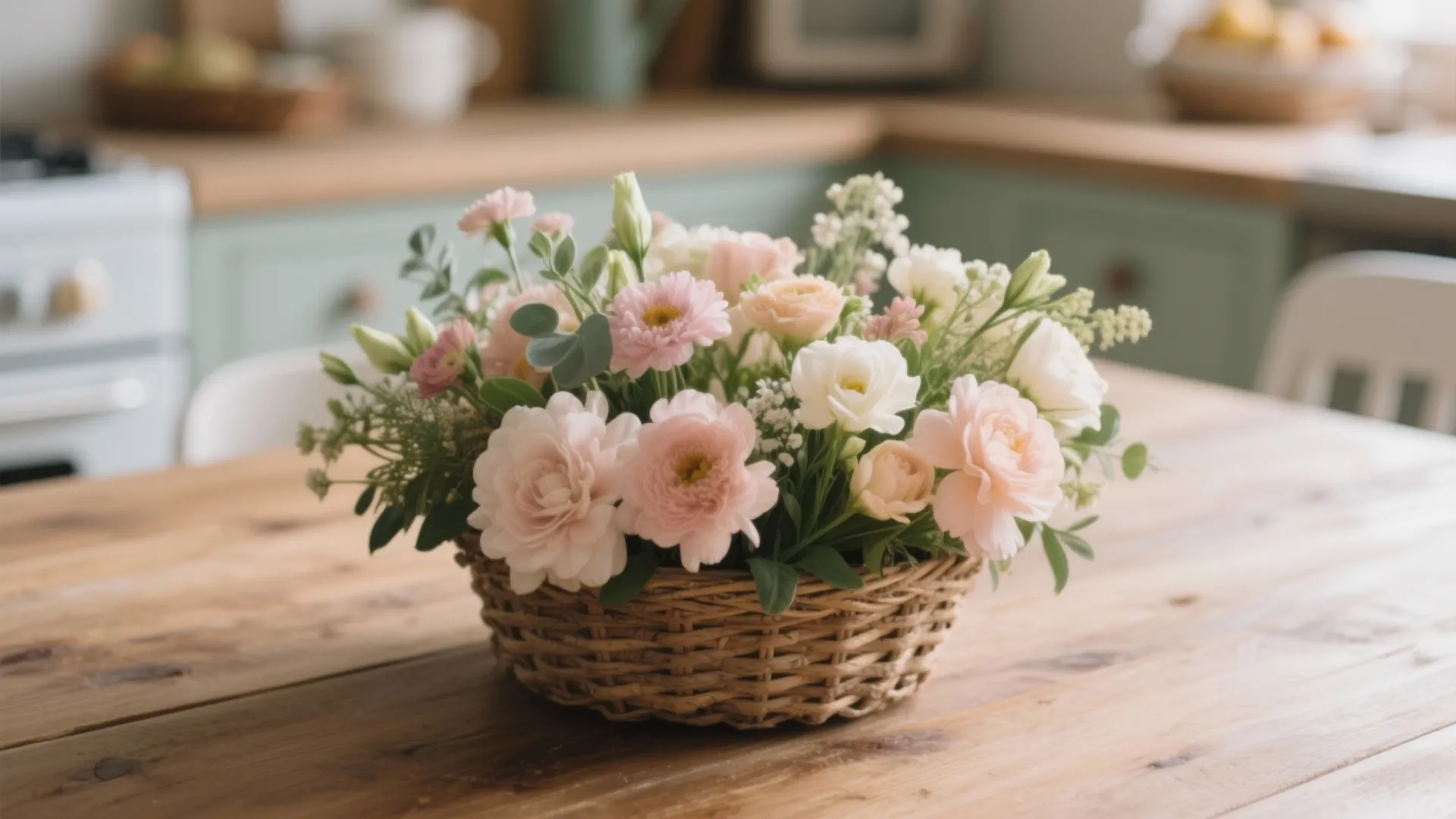 1. Fresh Flower Baskets