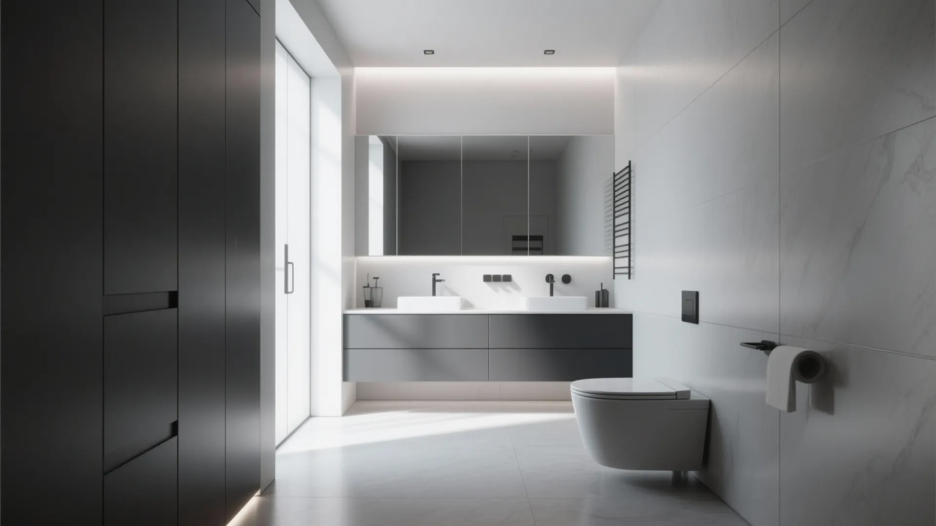 8. Minimal Flush Baseboards