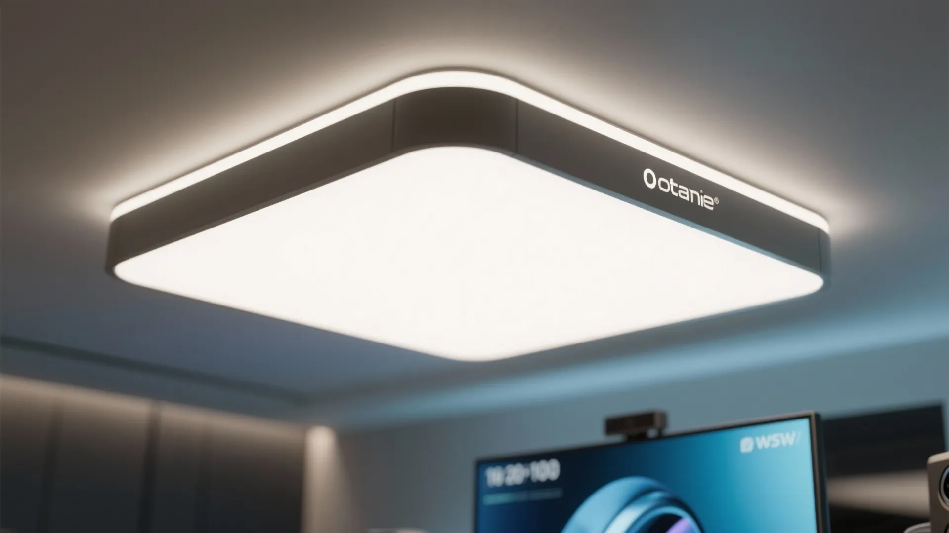 4. Statement Flush-Mount with Integrated Diffuser