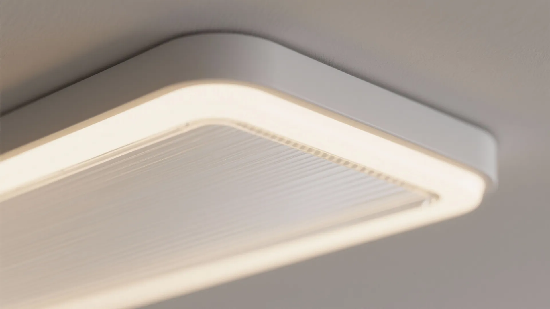 1) Slim Flush-Mount LED for Low Ceilings