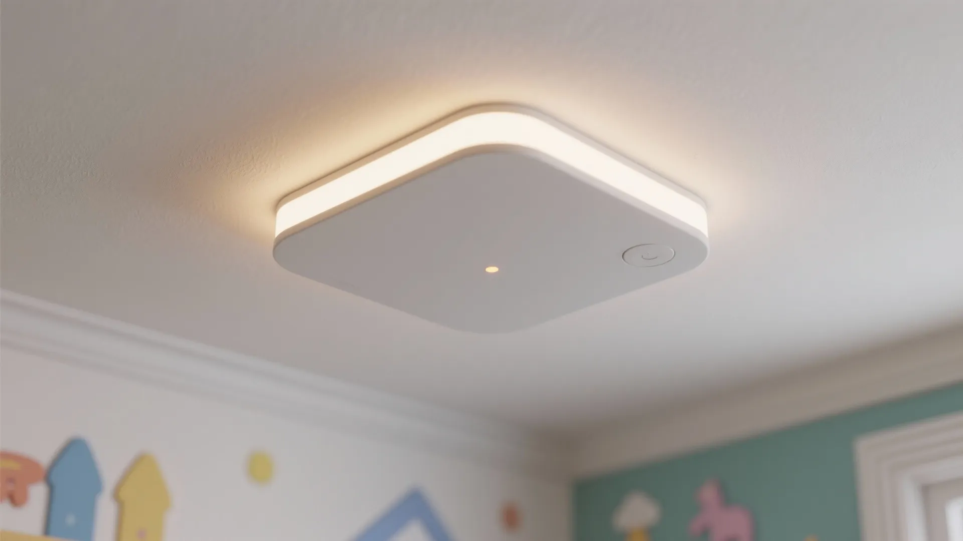 1. Flush-mount LED with dimmable warmth