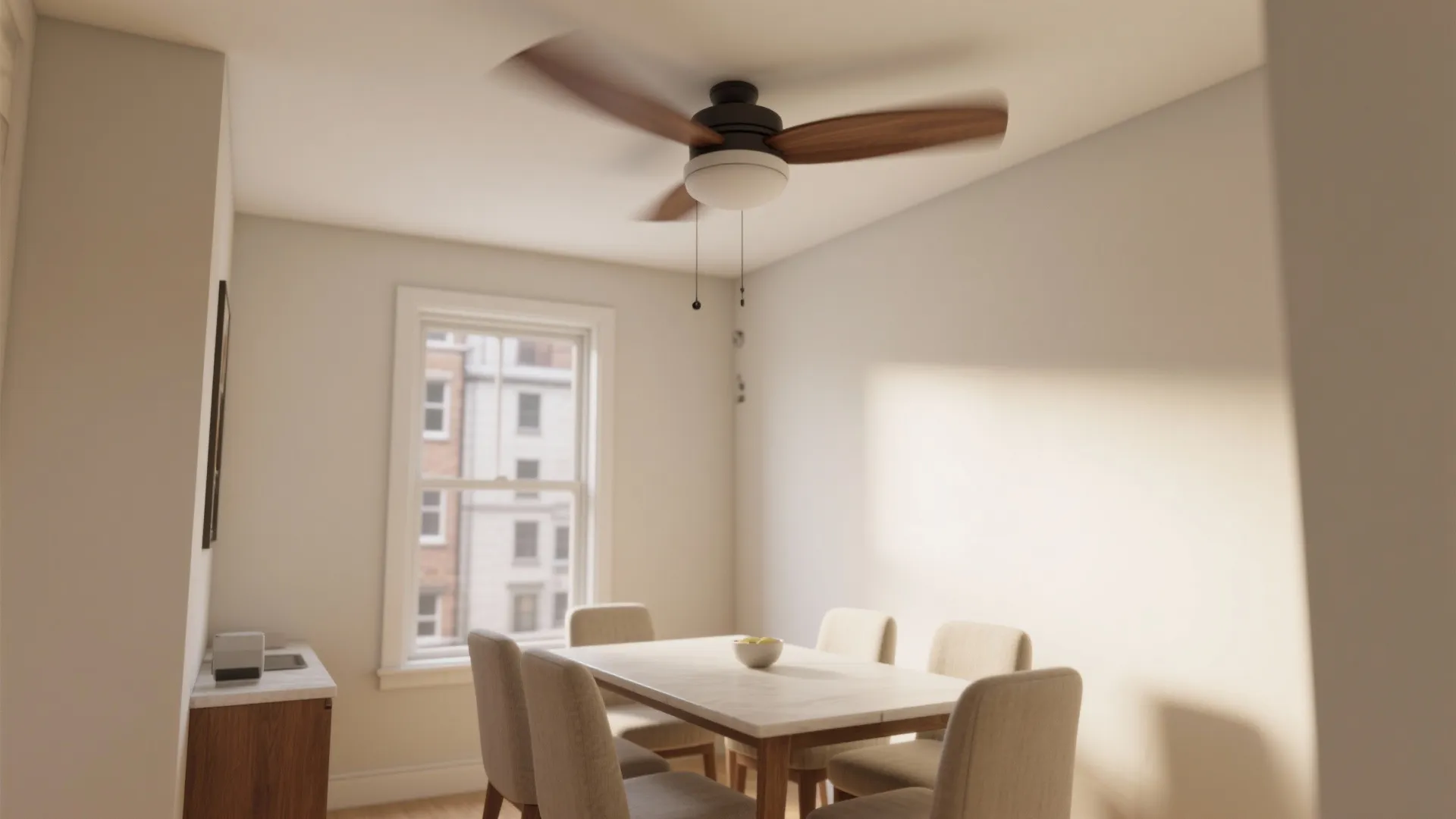1. Low-profile flush-mount fans for low ceilings