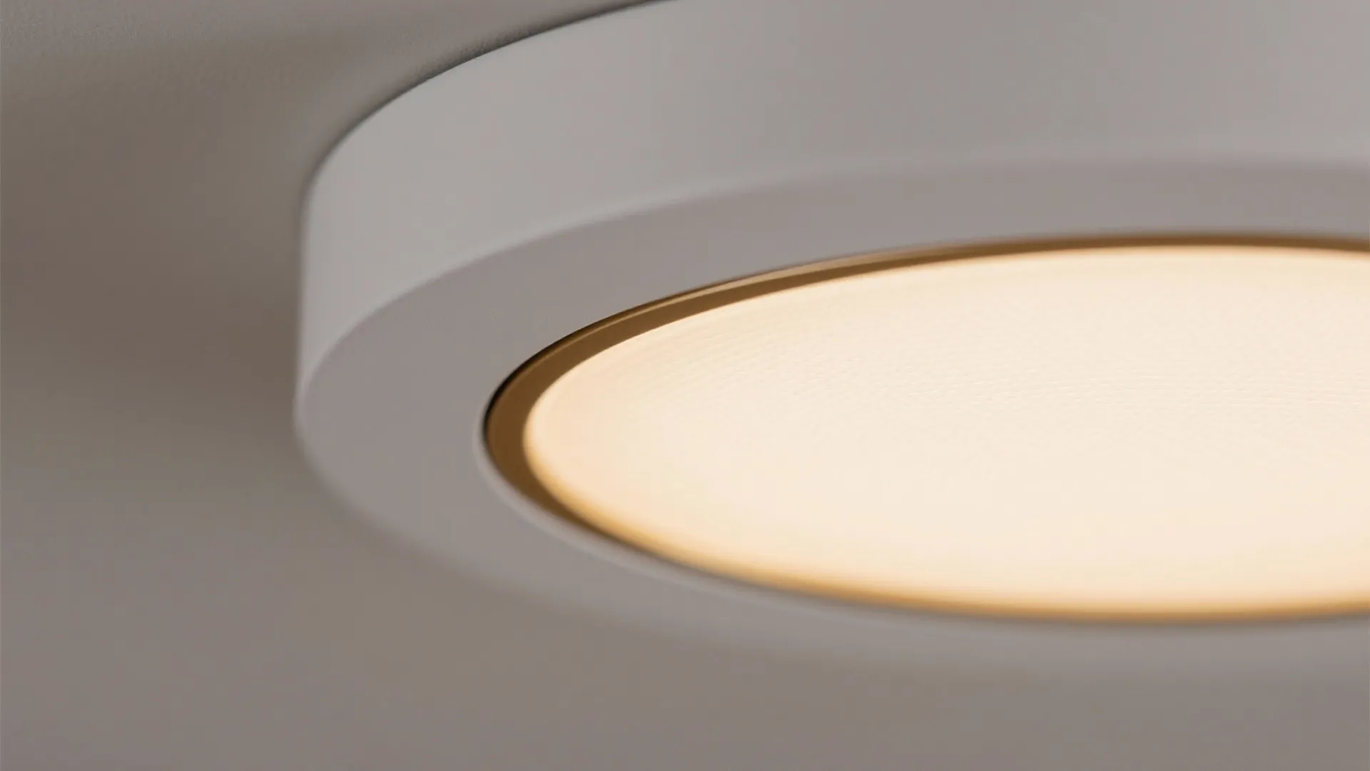 Low-profile LED flush mounts