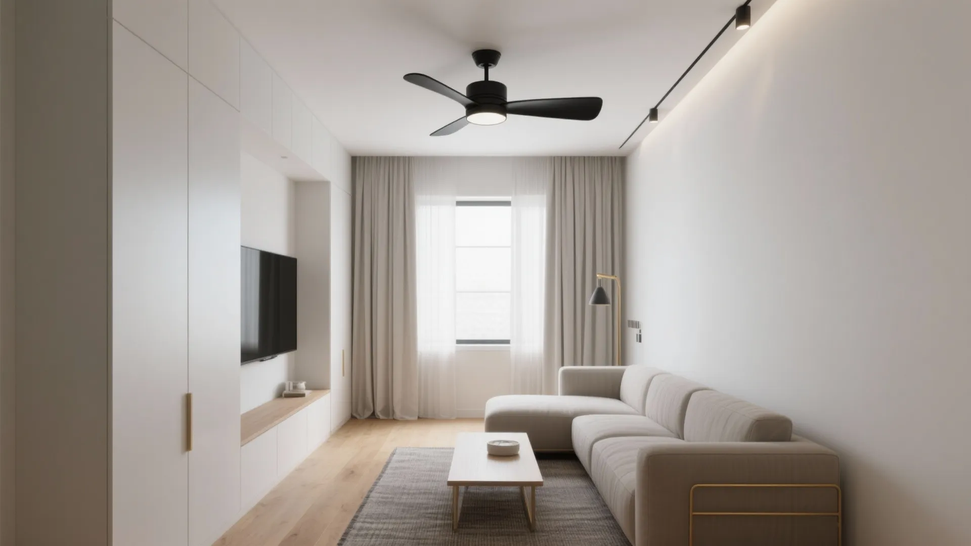 Flush-Mount Designer Fans for Low Ceilings