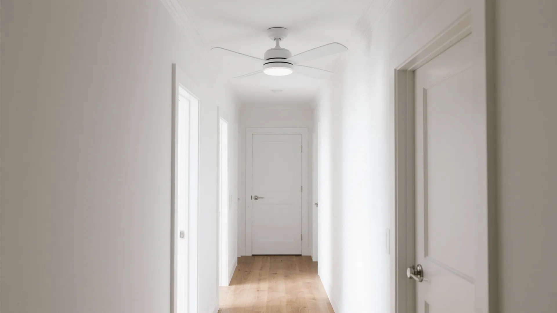 Minimalist Flush-Mount for Low Ceilings