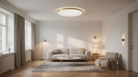 5 Flush Mount Lighting Ideas for Living Rooms