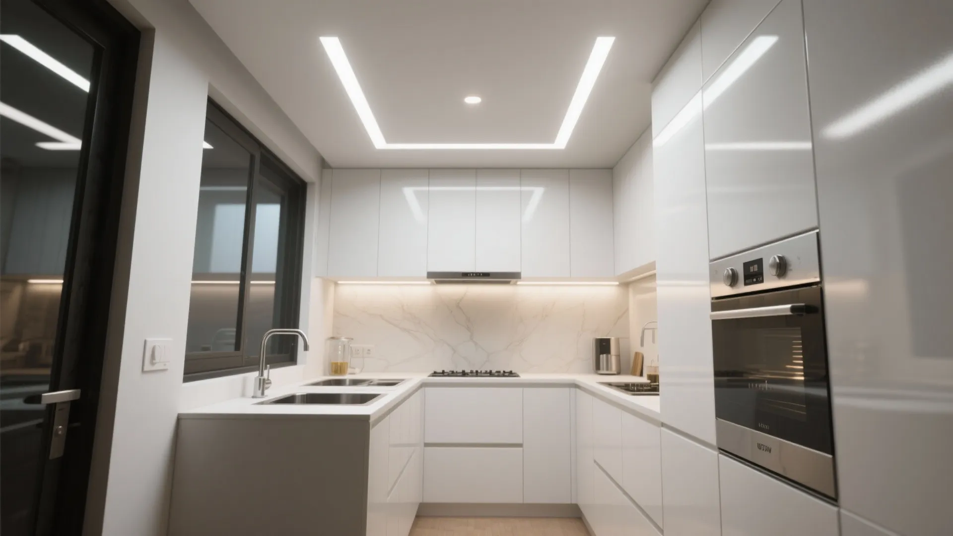 7. Flush‑Mount LEDs for Low Ceilings