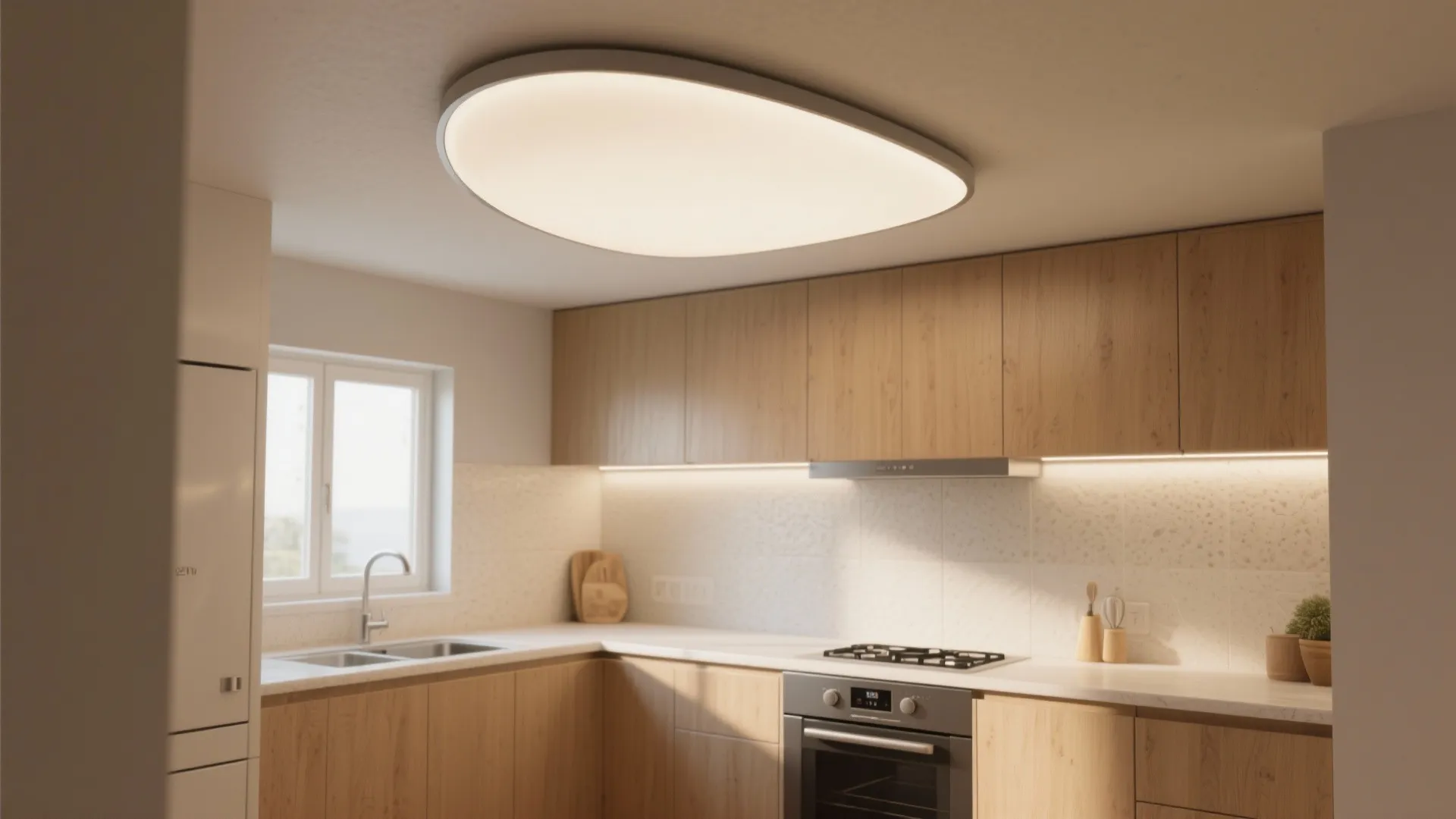 Statement flush-mounts for low ceilings