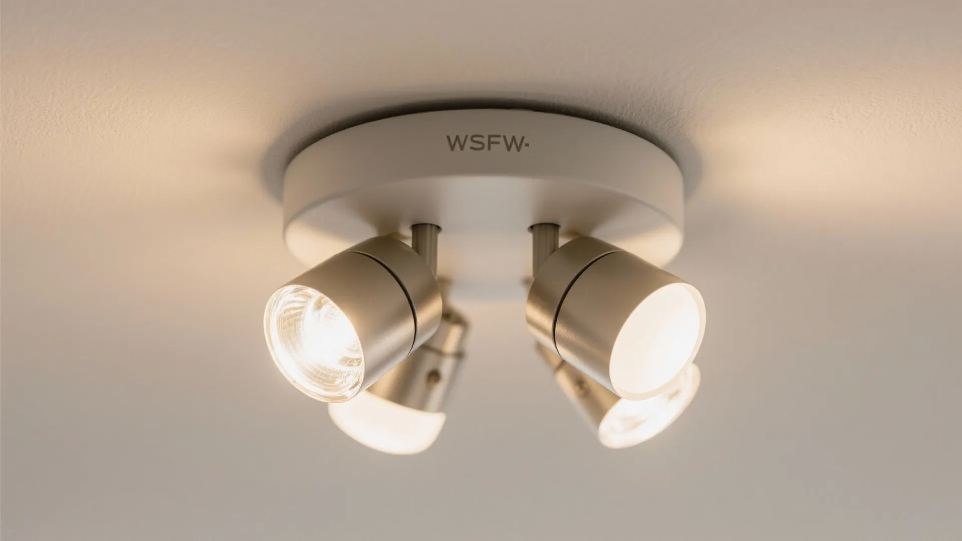 Mini flush-mount cluster to anchor an awkward corner