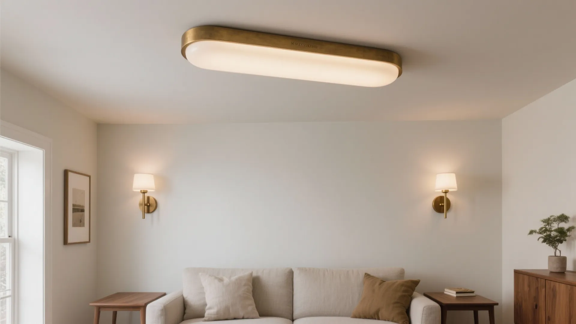 5) Flush mounts that feel bespoke (no drywall work needed)