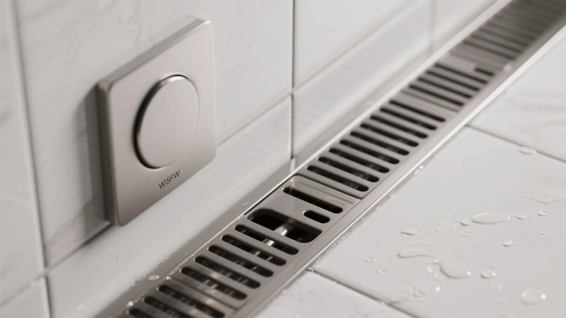 Smart Fixtures: Wall-Hung WC, Concealed Cistern, and Linear Drain