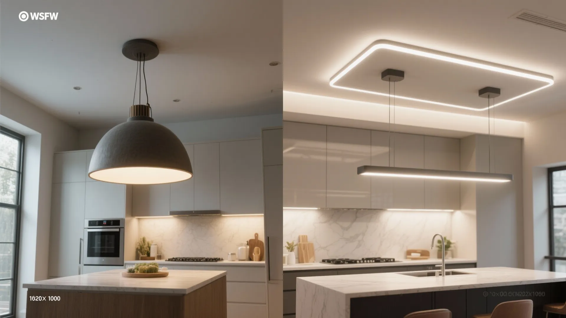 5. Flush and semi-flush LEDs for low ceilings or rental rules