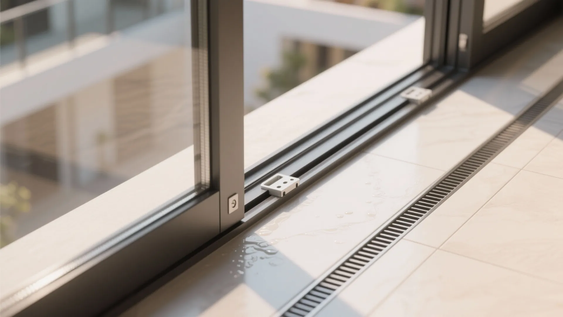 Seamless indoor–outdoor flow with a flush balcony threshold