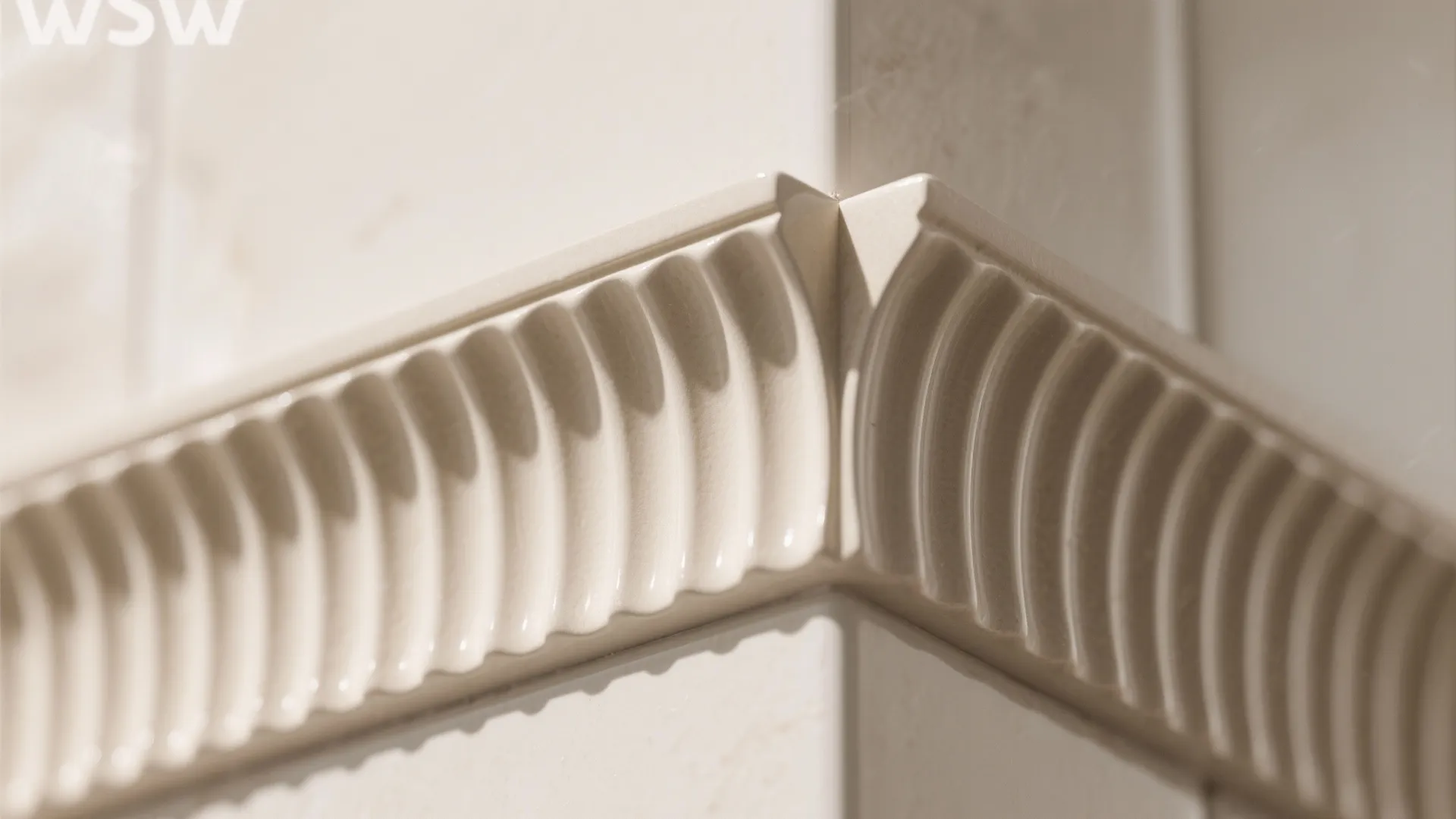 Textured or 3D Tiles for Depth and Softer Acoustics