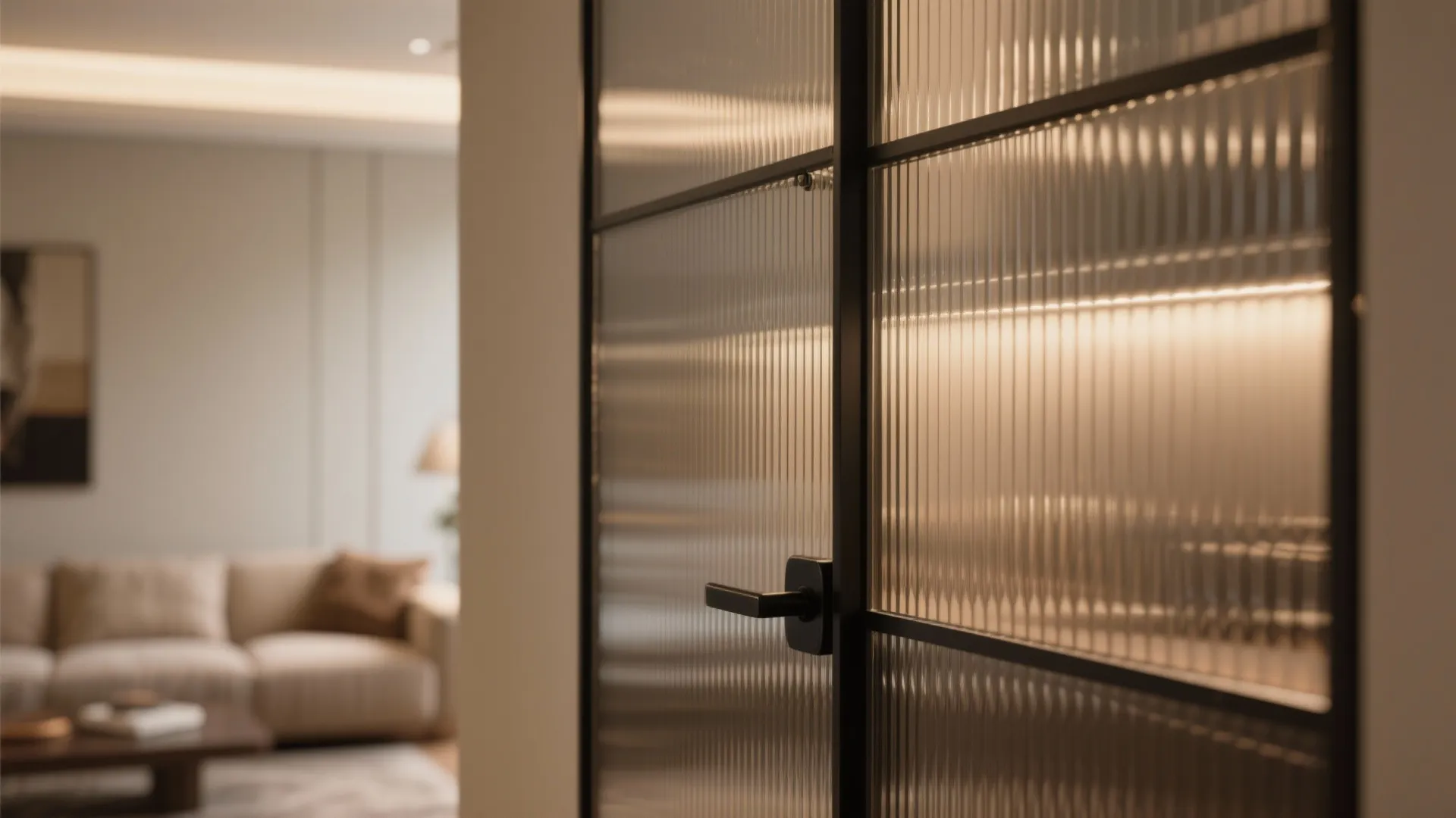 Sliding, fluted, or tinted doors for real-life living