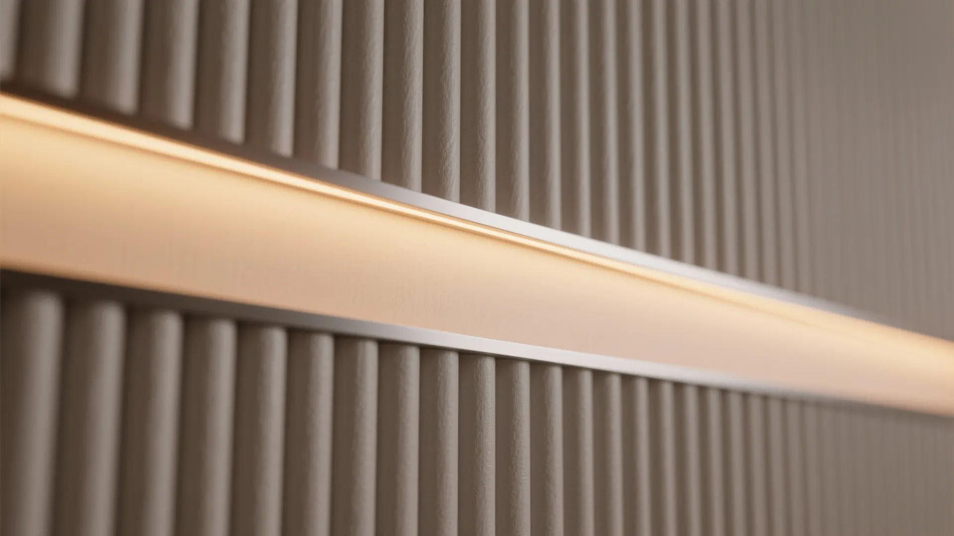 Backlit Fluted Panels for Layered Lighting