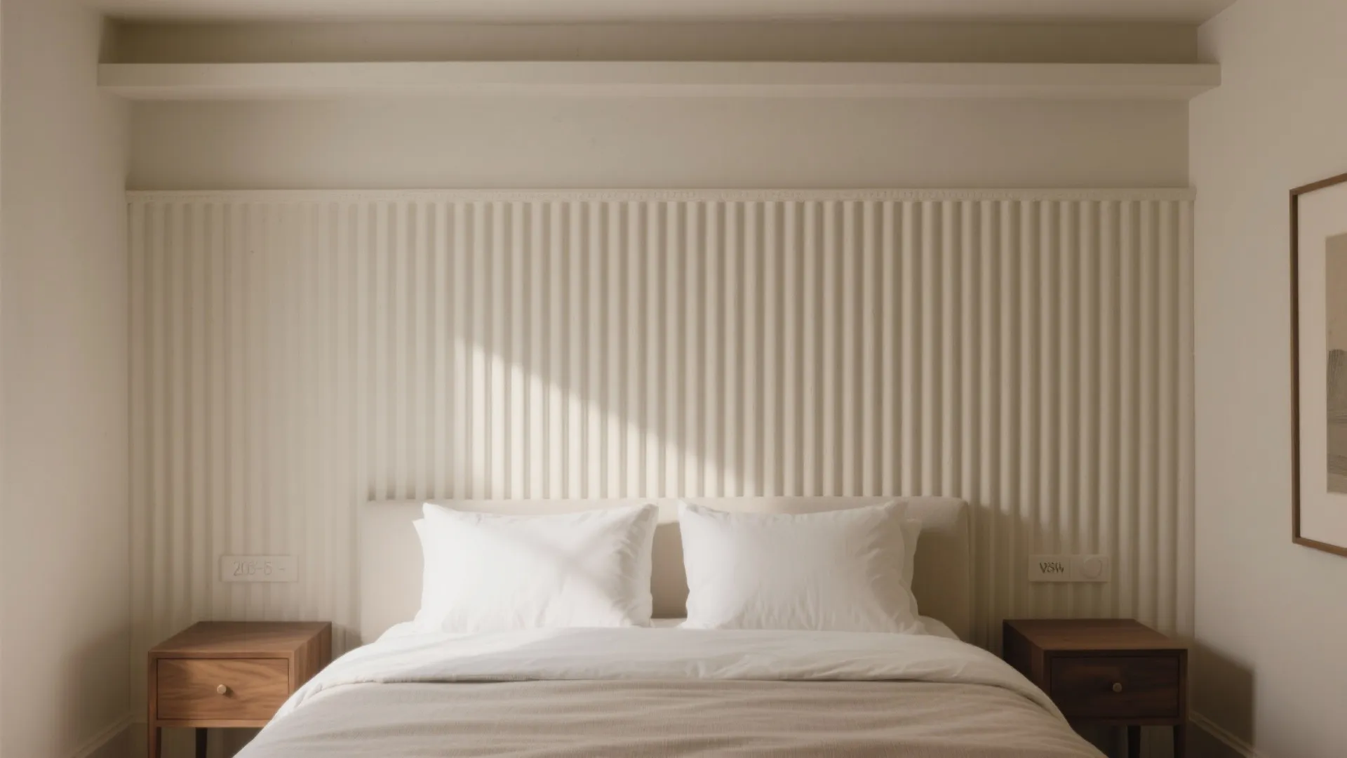 Fluted Plaster Bands for Vertical Lift