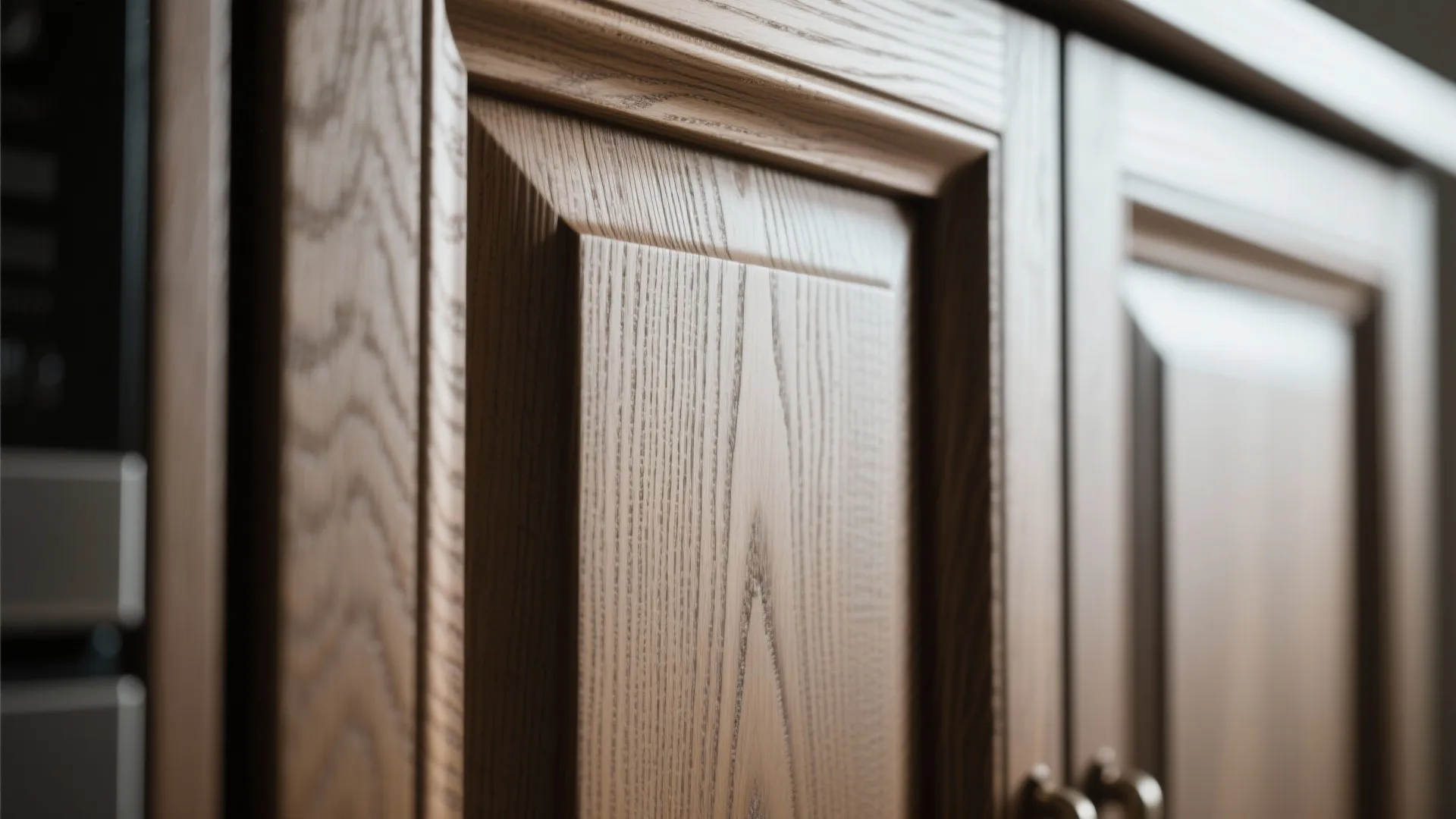 7. Fluted or Reeded Cabinet Panels