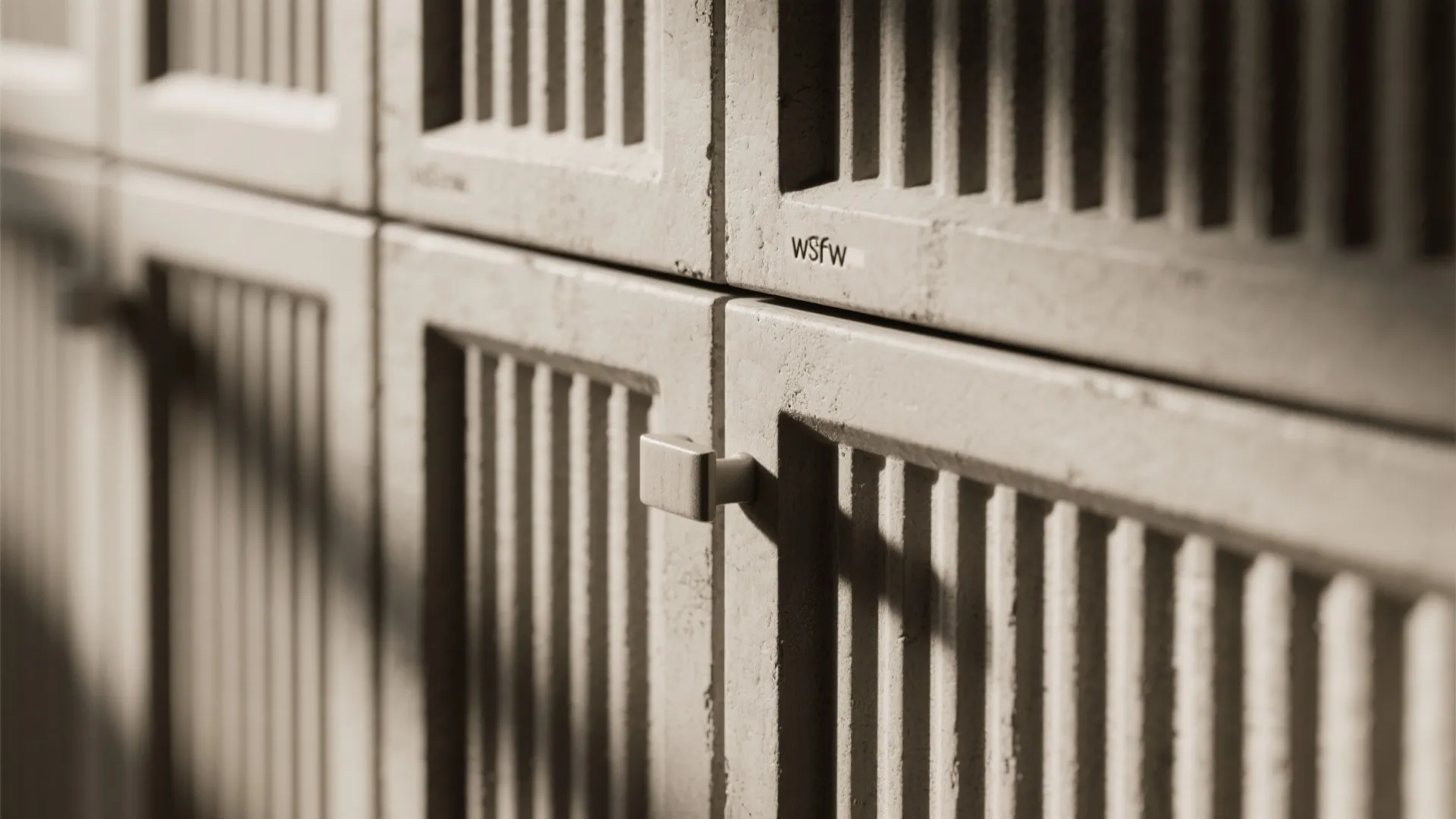 Textured and Fluted Cement Fronts