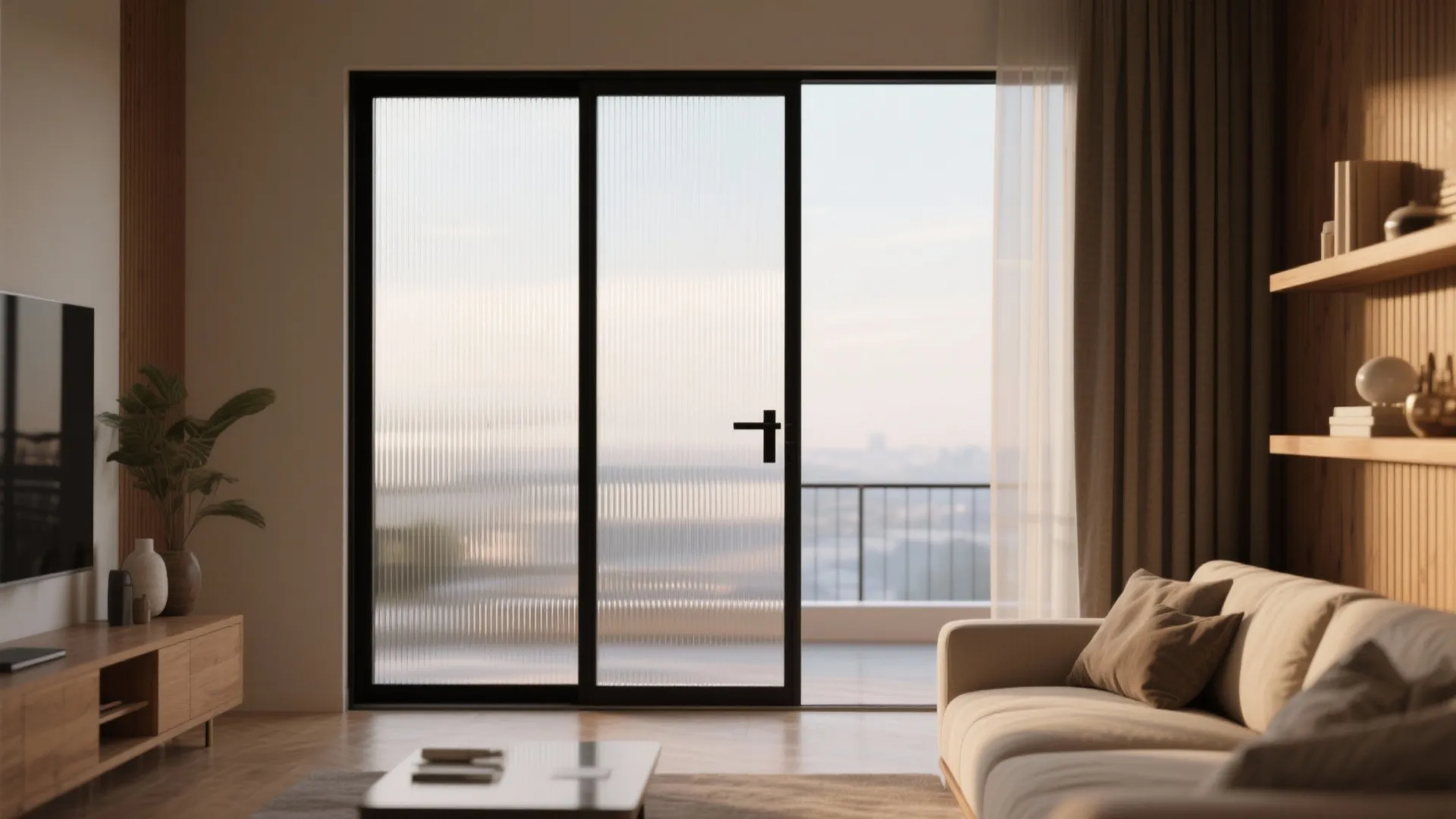 Ribbed or fluted texture for character